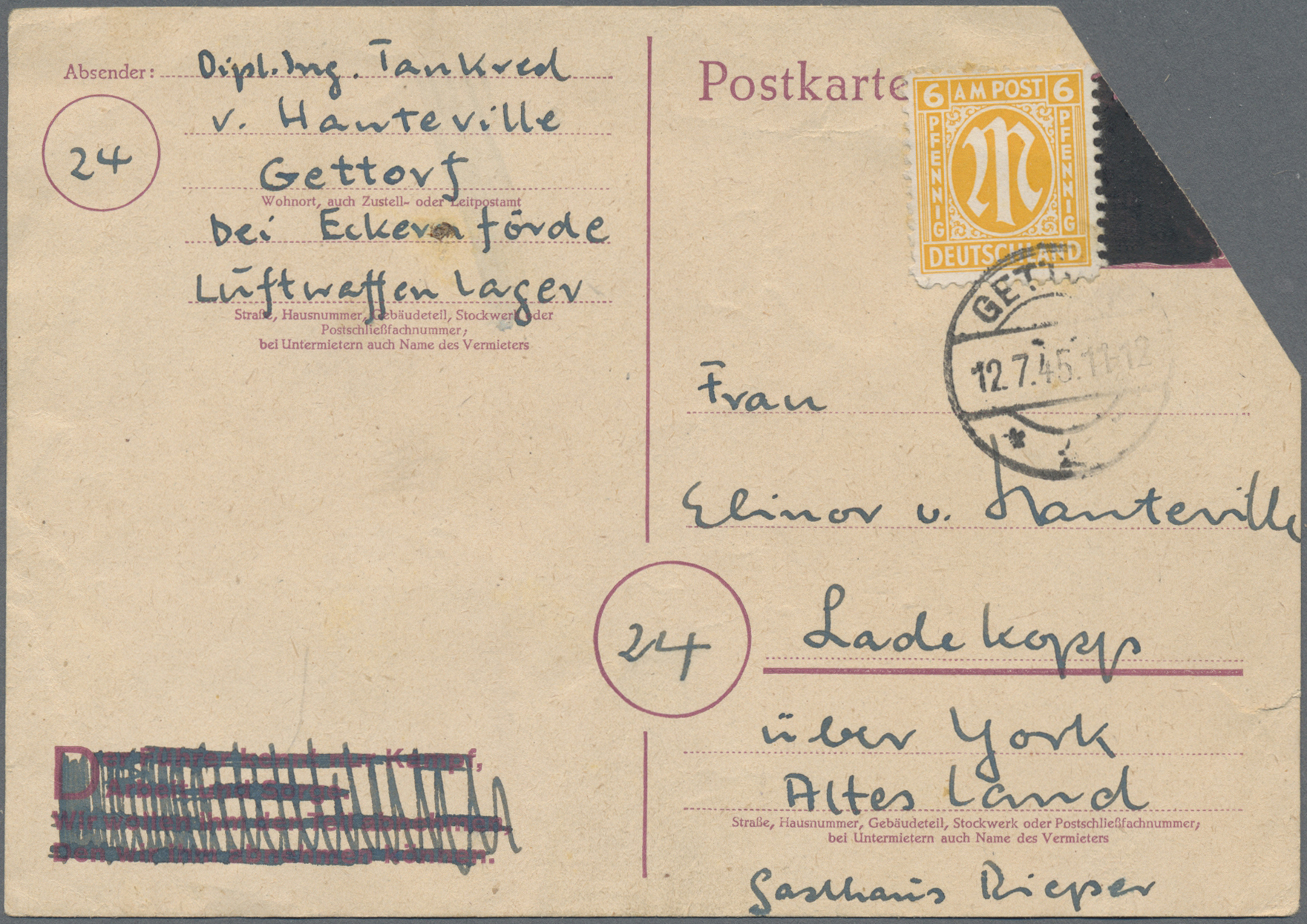 Lot 11156 - kriegsgefangenen-lagerpost  -  Auktionshaus Christoph Gärtner GmbH & Co. KG 57th AUCTION - Day 5