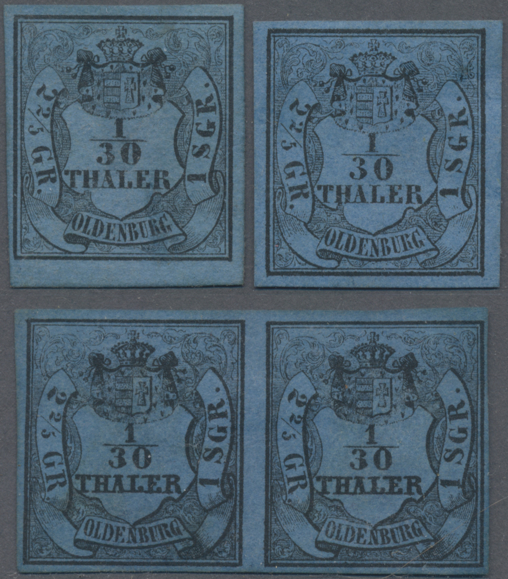 Lot 411 - Oldenburg - Marken und Briefe  -  Auktionshaus Edgar Mohrmann & Co. Internat. Briefmarken-Auktionen GmhH Auction #211  