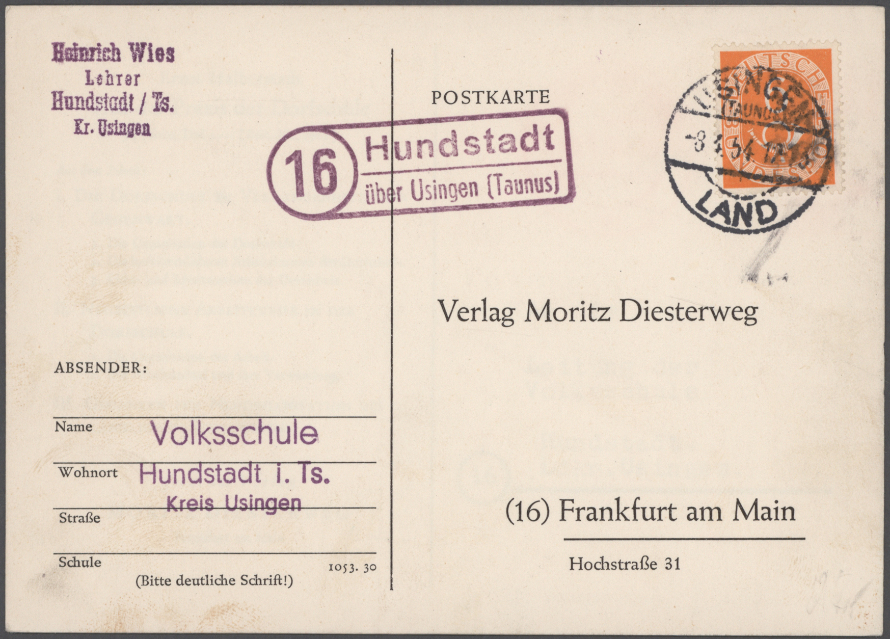 Lot 22612 - Heimat: Hessen  -  Auktionshaus Christoph Gärtner GmbH & Co. KG 50th Auction Anniversary Auction - Day 7