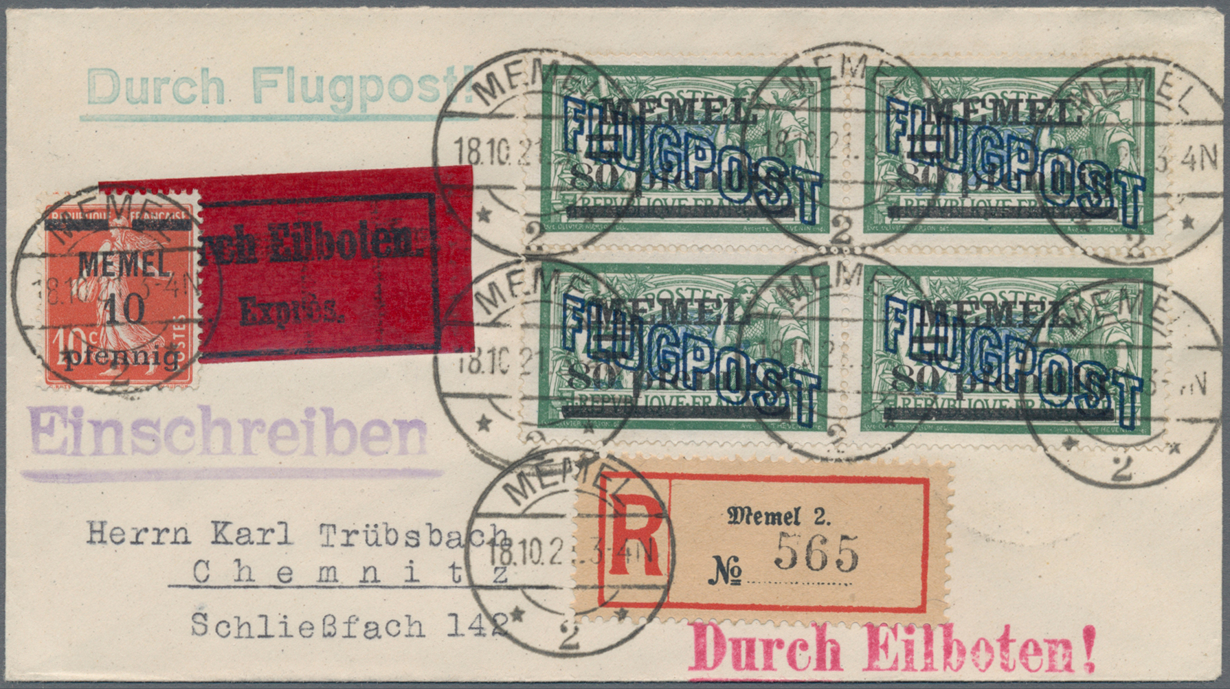 Lot 13549 - deutschland - nebengebiete  -  Auktionshaus Christoph Gärtner GmbH & Co. KG 58th AUCTION - Day 5