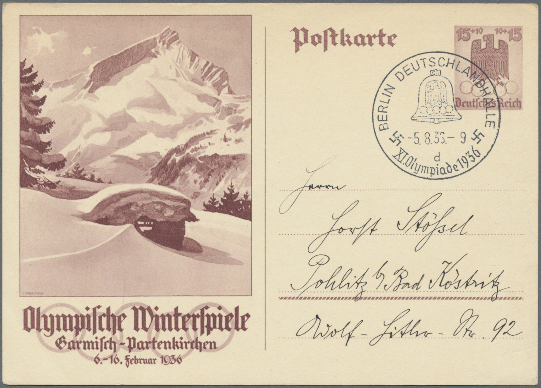 Lot 10883 - Deutsches Reich - Ganzsachen - Auktionshaus Christoph Gärtner GmbH & Co. KG 57th AUCTION - Day 5 Lot 10883 - Deutsches Reich - Ganzsachen - Auktionshaus Christoph Gärtner GmbH & Co. KG 57th AUCTION - Day 5