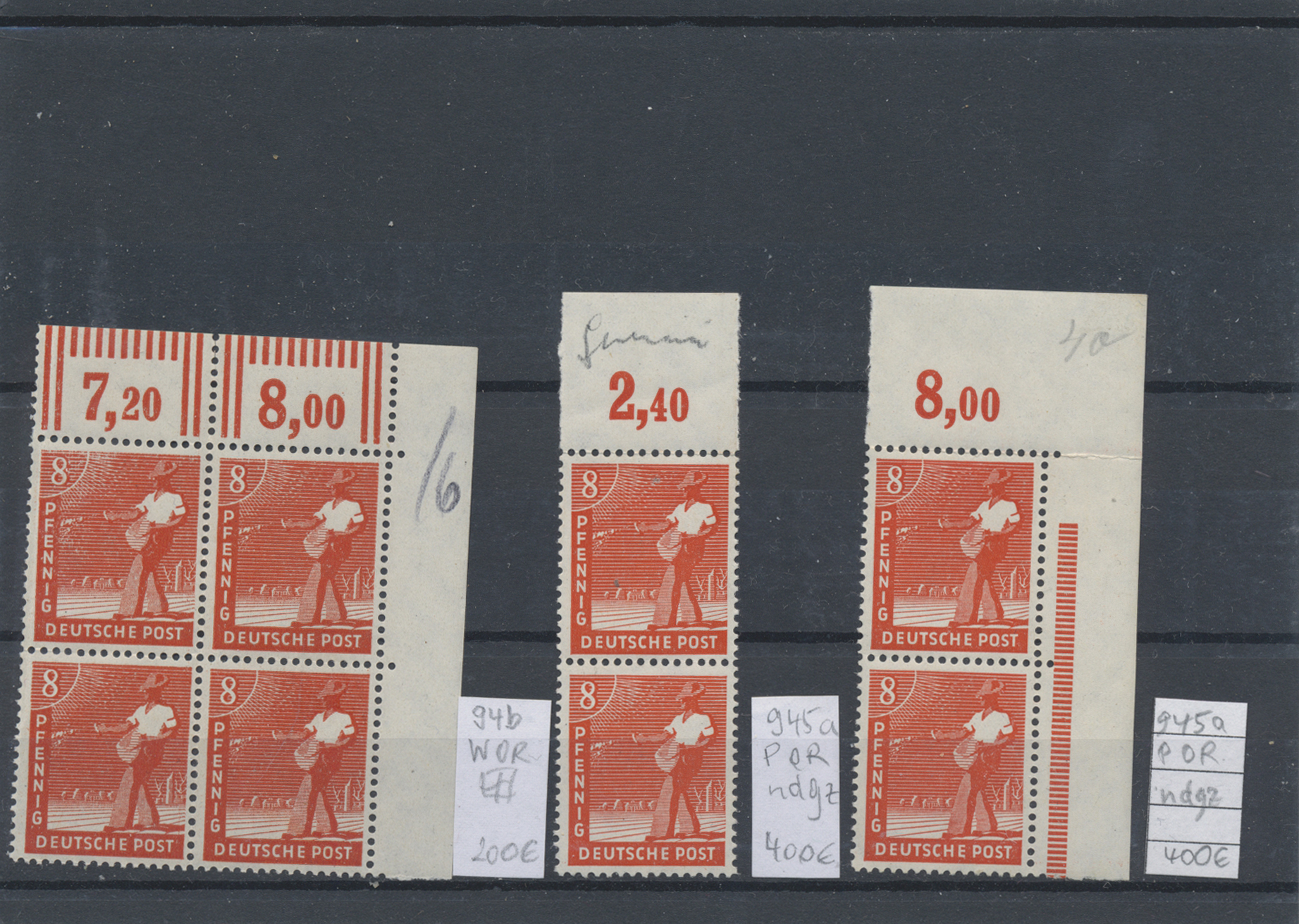 Lot 11307 - Alliierte Besetzung - Gemeinschaftsausgabe - Auktionshaus Christoph Gärtner GmbH & Co. KG 57th AUCTION - Day 5 Lot 11307 - Alliierte Besetzung - Gemeinschaftsausgabe - Auktionshaus Christoph Gärtner GmbH & Co. KG 57th AUCTION - Day 5