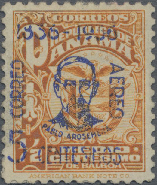 Lot 01596 - Panama - Auktionshaus Christoph Gärtner GmbH & Co. KG 53rd AUCTION - Day 2 Overseas, Europe Lot 01596 - Panama - Auktionshaus Christoph Gärtner GmbH & Co. KG 53rd AUCTION - Day 2 Overseas, Europe