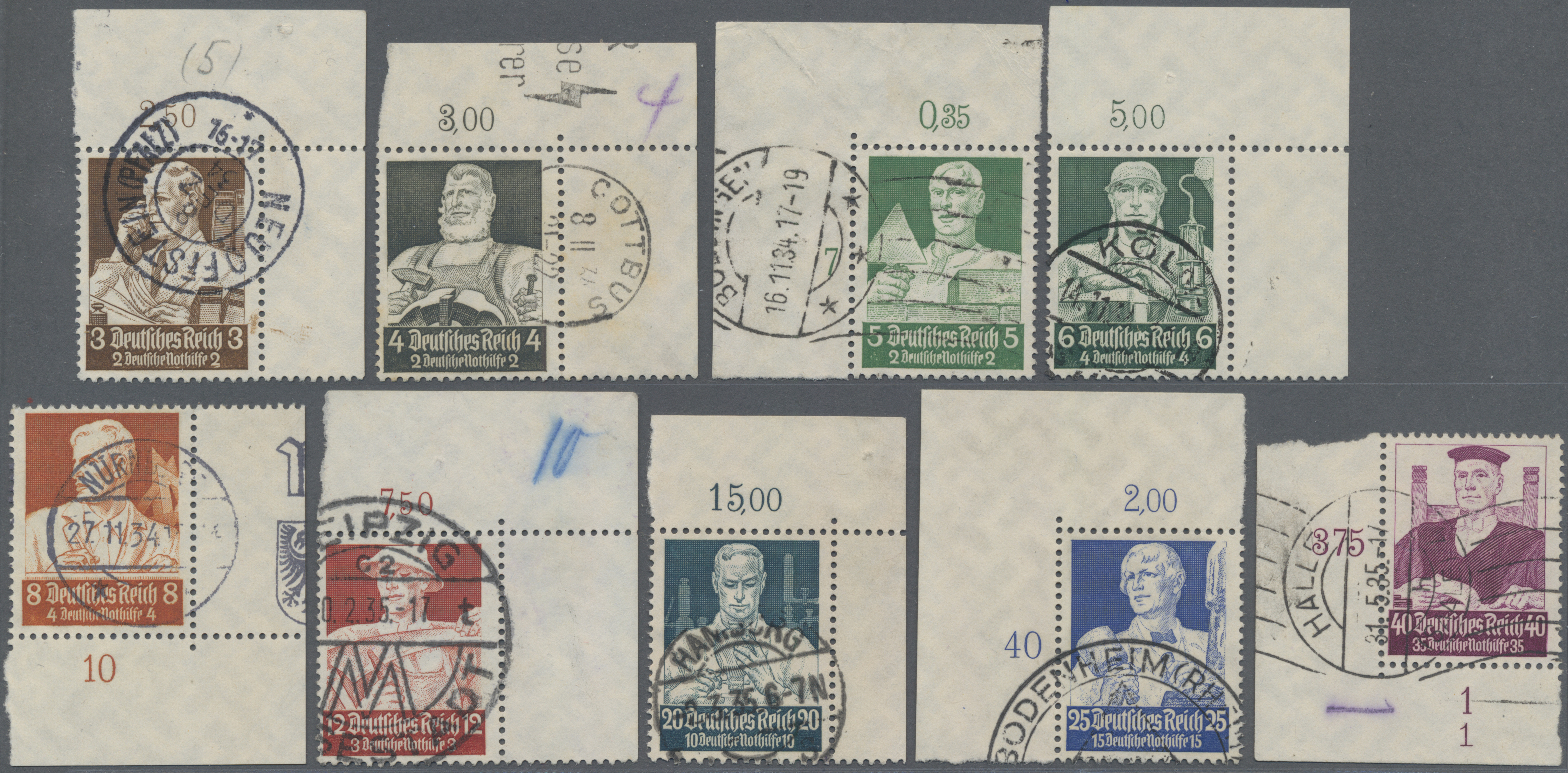 Lot 05222 - Deutsches Reich - 3. Reich - Auktionshaus Christoph Gärtner GmbH & Co. KG 57th AUCTION - Day 3 Lot 05222 - Deutsches Reich - 3. Reich - Auktionshaus Christoph Gärtner GmbH & Co. KG 57th AUCTION - Day 3