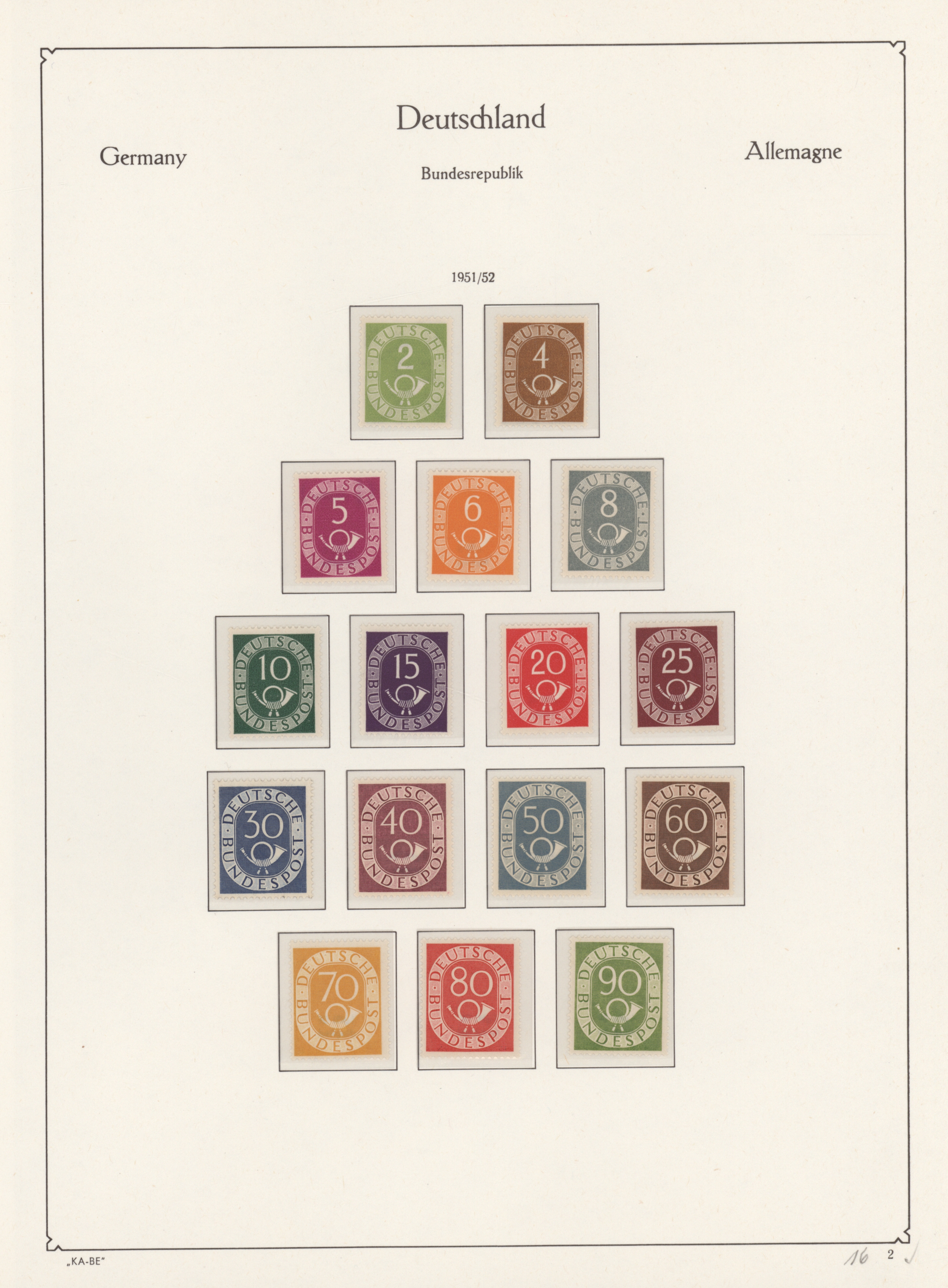 Lot 15289 - bundesrepublik deutschland - Auktionshaus Christoph Gärtner GmbH & Co. KG 58th AUCTION - Day 5 Lot 15289 - bundesrepublik deutschland - Auktionshaus Christoph Gärtner GmbH & Co. KG 58th AUCTION - Day 5