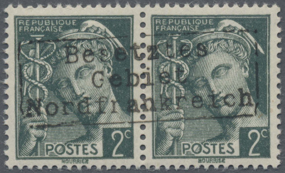 Lot 1555 - Dt. Besetzung II WK - Frankreich - Dünkirchen - Auction #211 Lot 1555 - Dt. Besetzung II WK - Frankreich - Dünkirchen - Auction #211