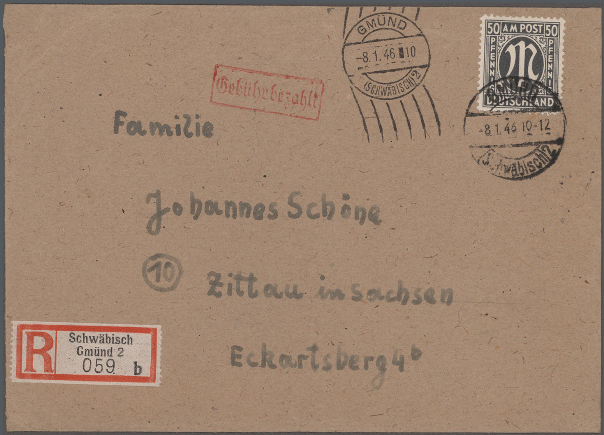 Lot 15160 - bizone  -  Auktionshaus Christoph Gärtner GmbH & Co. KG 58th AUCTION - Day 5