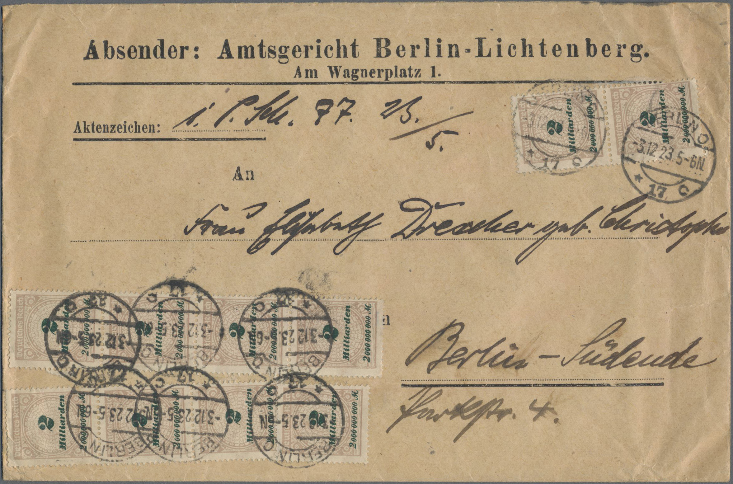 Lot 36027 - deutschland  -  Auktionshaus Christoph Gärtner GmbH & Co. KG Sale #44 Collections Germany