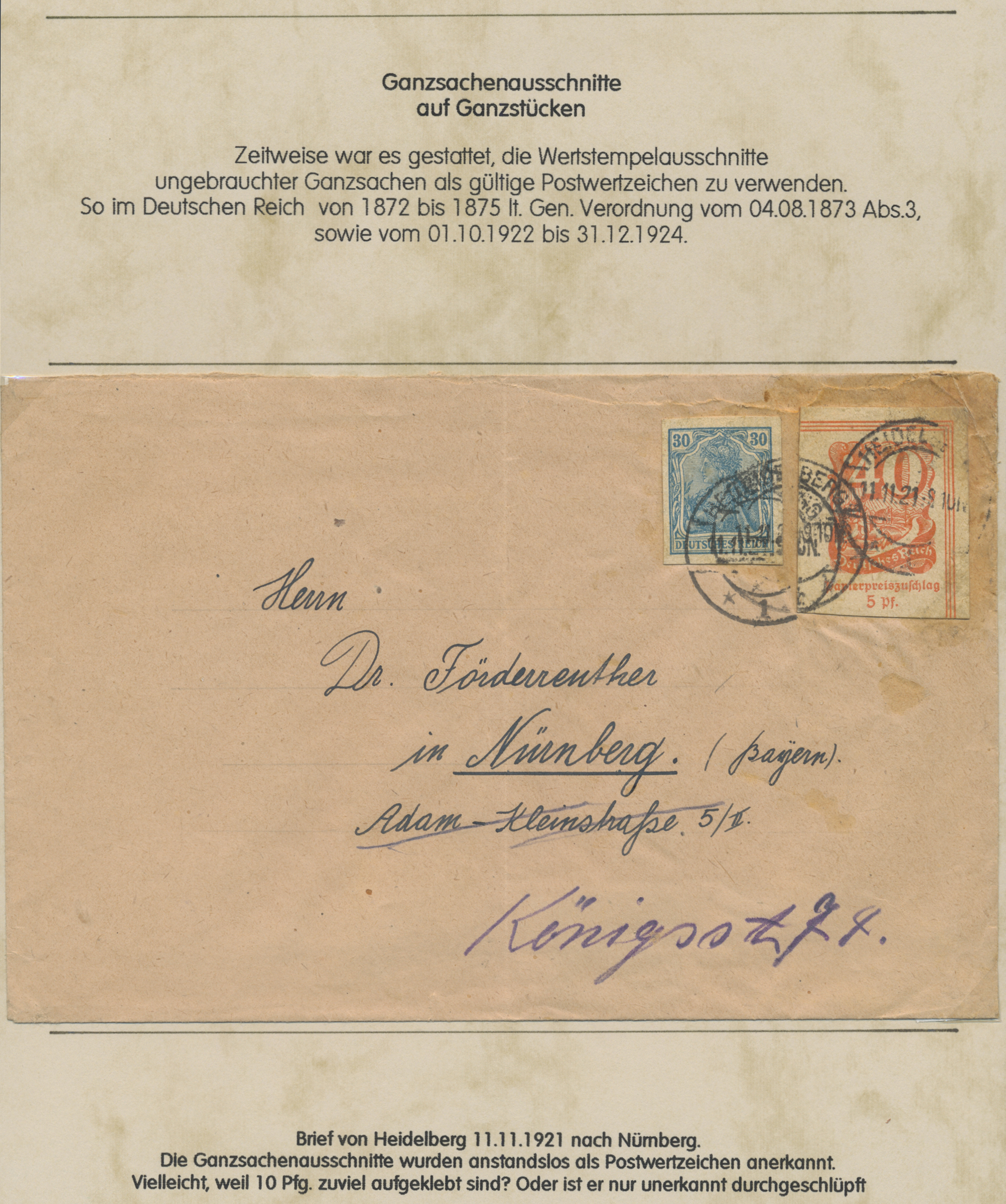Lot 14044 - Deutsches Reich - Germania - Auktionshaus Christoph Gärtner GmbH & Co. KG 58th AUCTION - Day 5 Lot 14044 - Deutsches Reich - Germania - Auktionshaus Christoph Gärtner GmbH & Co. KG 58th AUCTION - Day 5