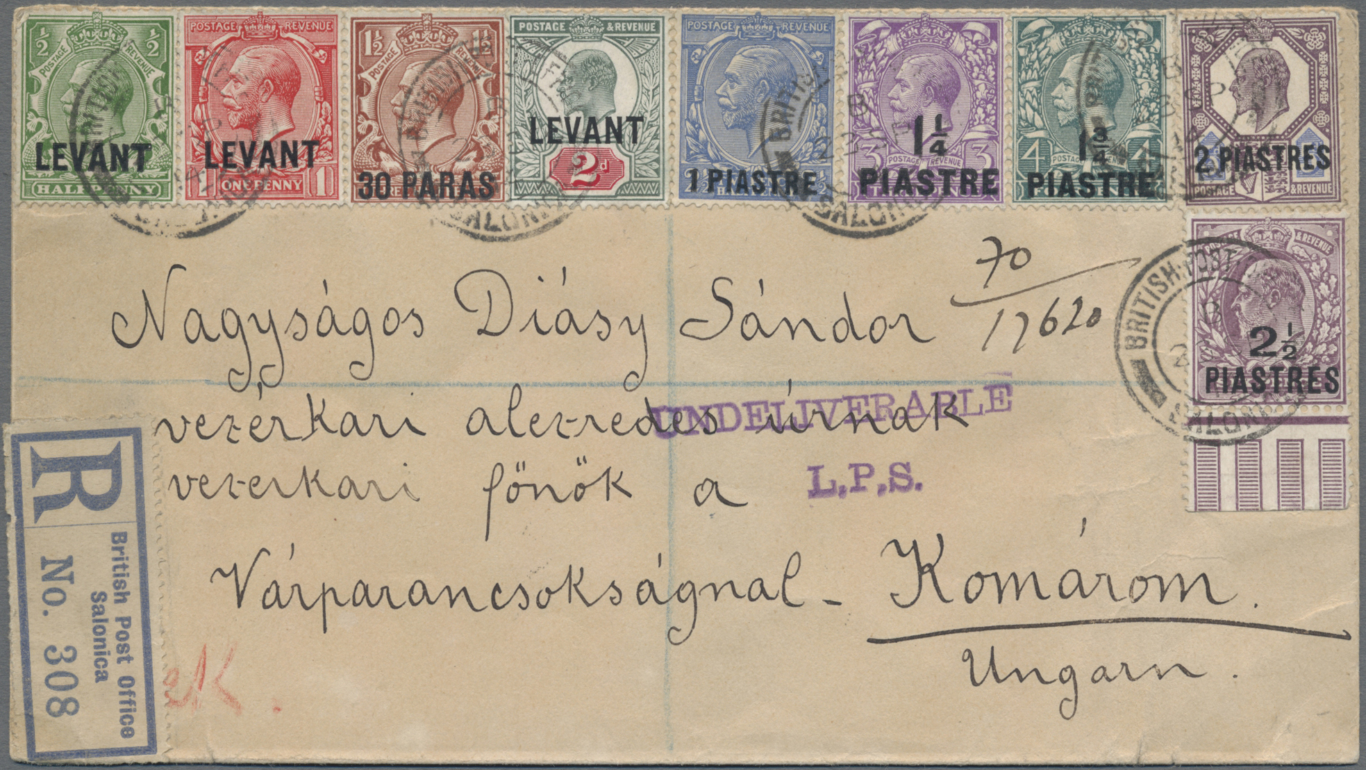 Lot 03421 - britische post in der türkei - Auktionshaus Christoph Gärtner GmbH & Co. KG 57th AUCTION - Day 2 Lot 03421 - britische post in der türkei - Auktionshaus Christoph Gärtner GmbH & Co. KG 57th AUCTION - Day 2