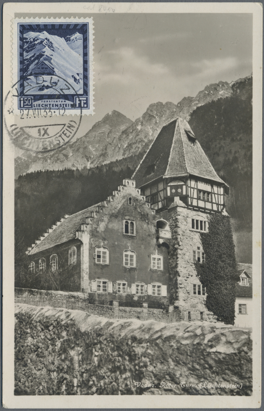 Stamp Auction Liechtenstein 52nd Auction All World stamps