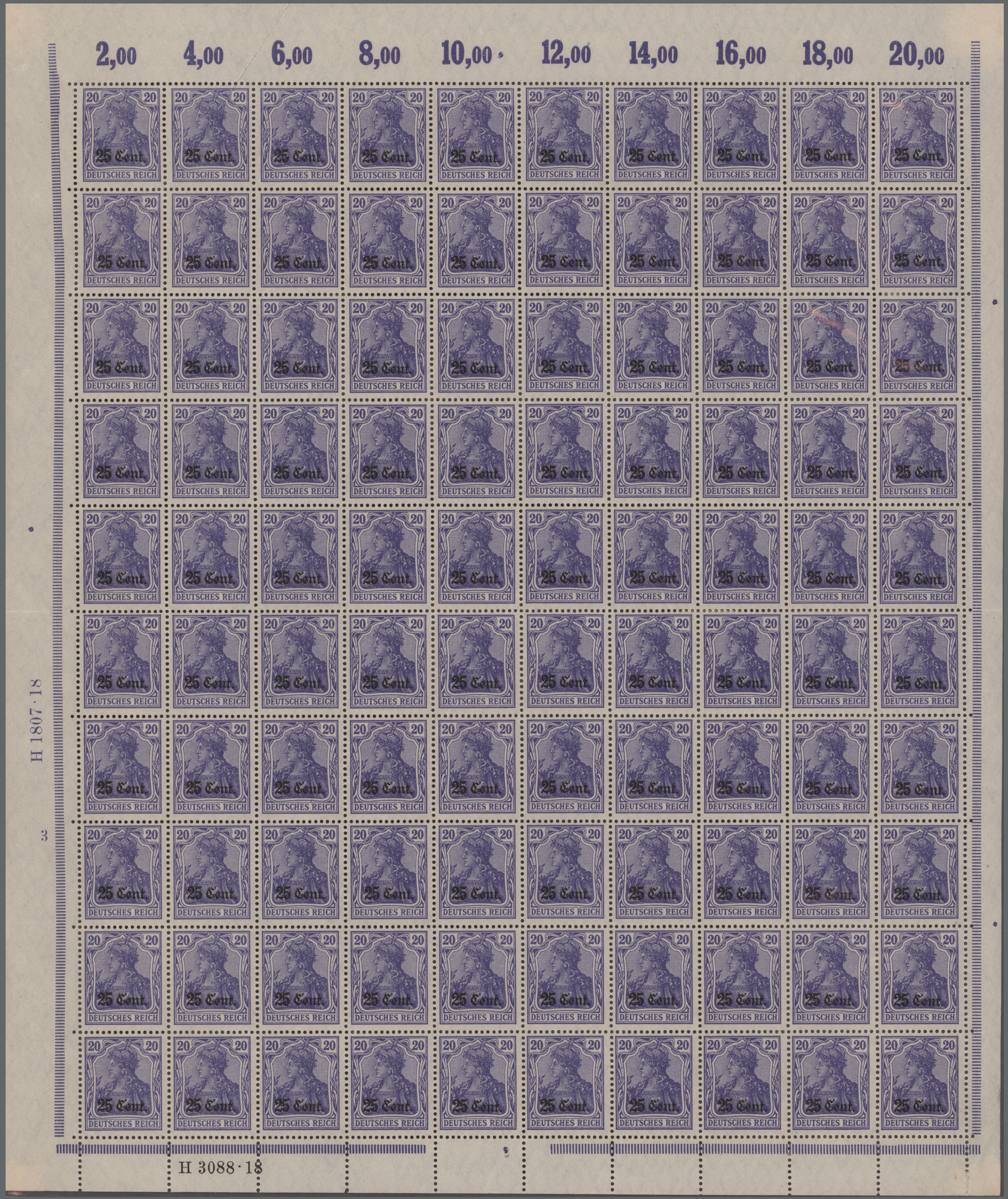 Lot 14480 - deutsche besetzung i. wk - Auktionshaus Christoph Gärtner GmbH & Co. KG 58th AUCTION - Day 5 Lot 14480 - deutsche besetzung i. wk - Auktionshaus Christoph Gärtner GmbH & Co. KG 58th AUCTION - Day 5