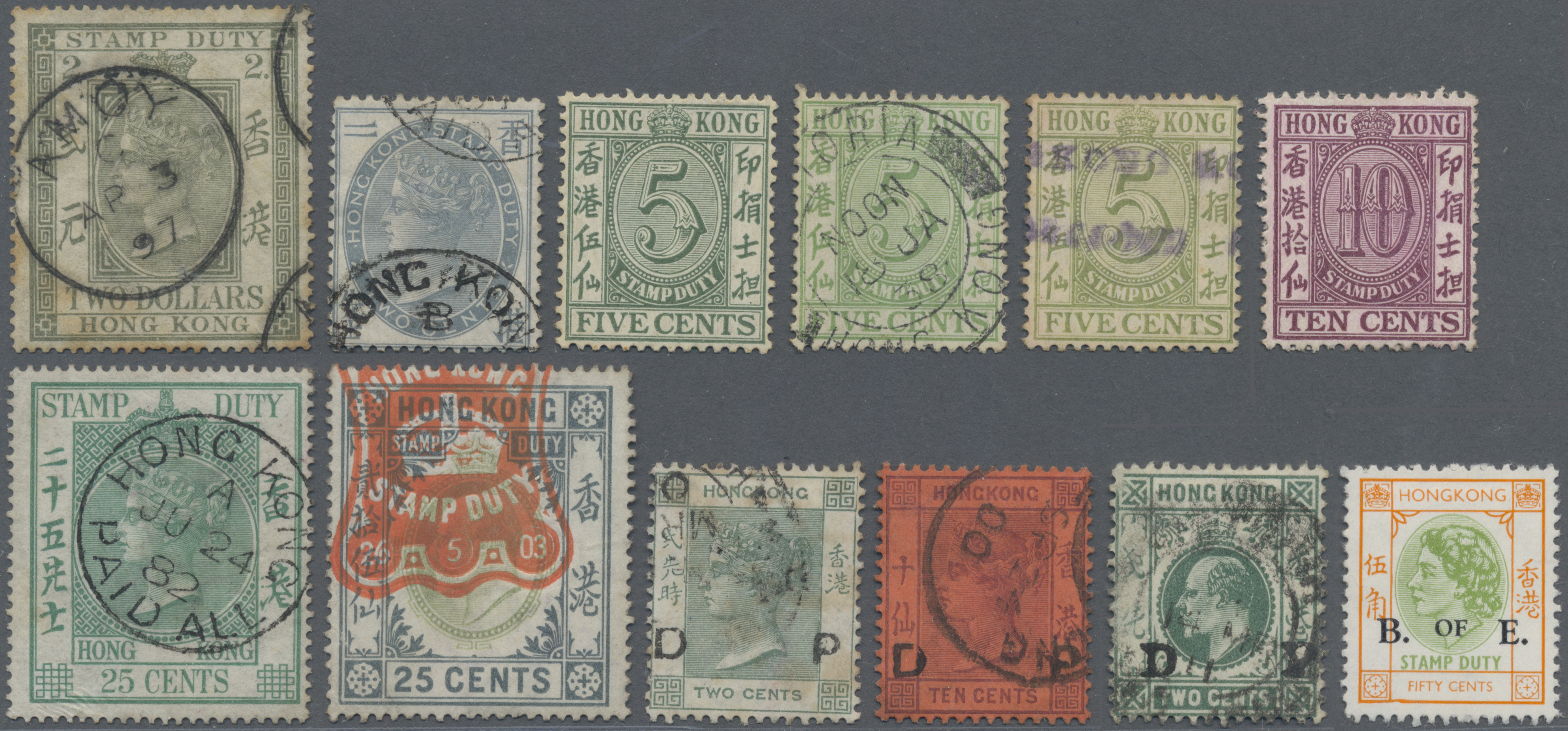 Lot 02200 - Hongkong - Stempelmarken  -  Auktionshaus Christoph Gärtner GmbH & Co. KG 57th AUCTION - Day 2