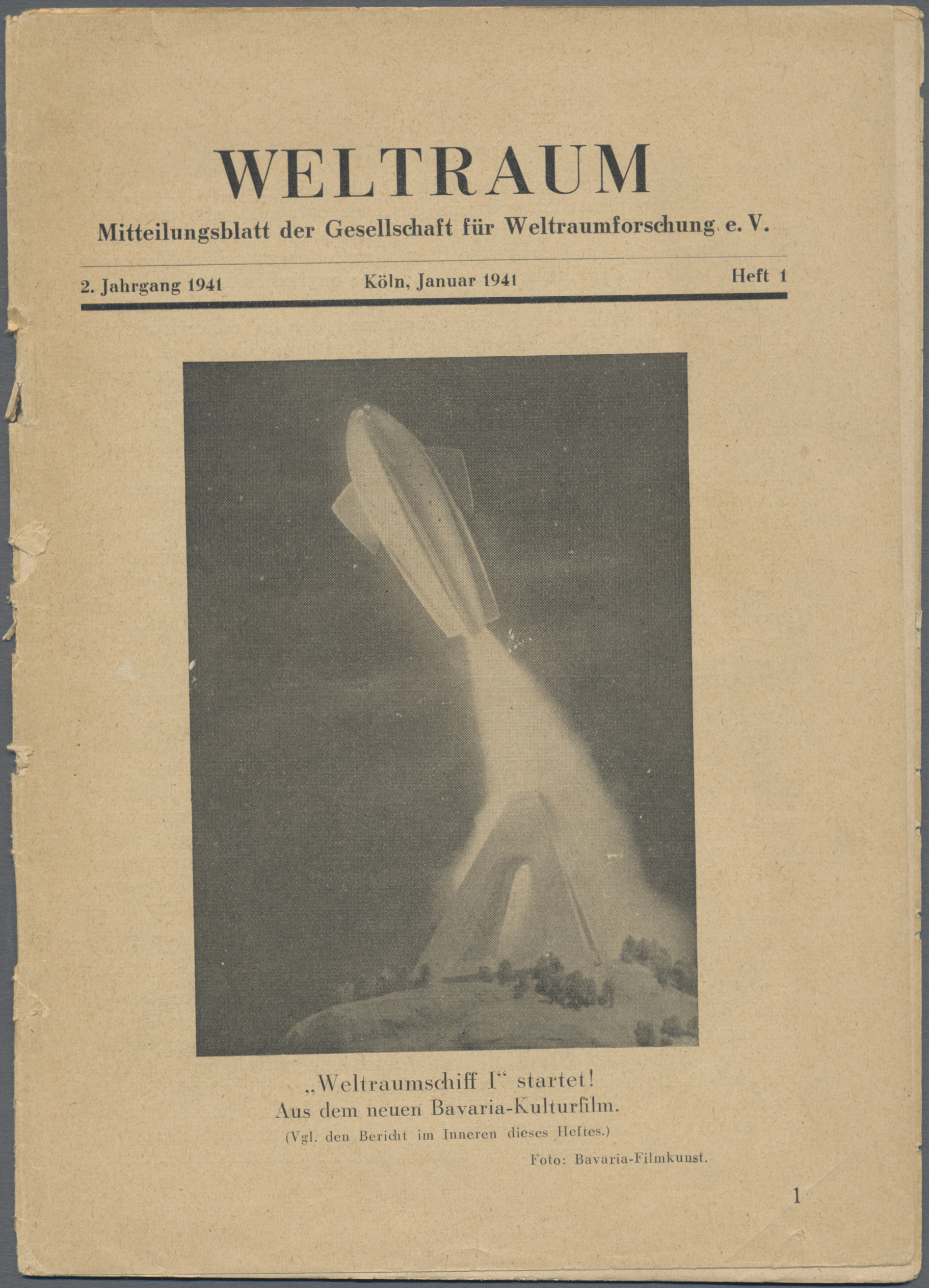Lot 02807 - thematik: raumfahrt / astronautics  -  Auktionshaus Christoph Gärtner GmbH & Co. KG 57th AUCTION - Day 2