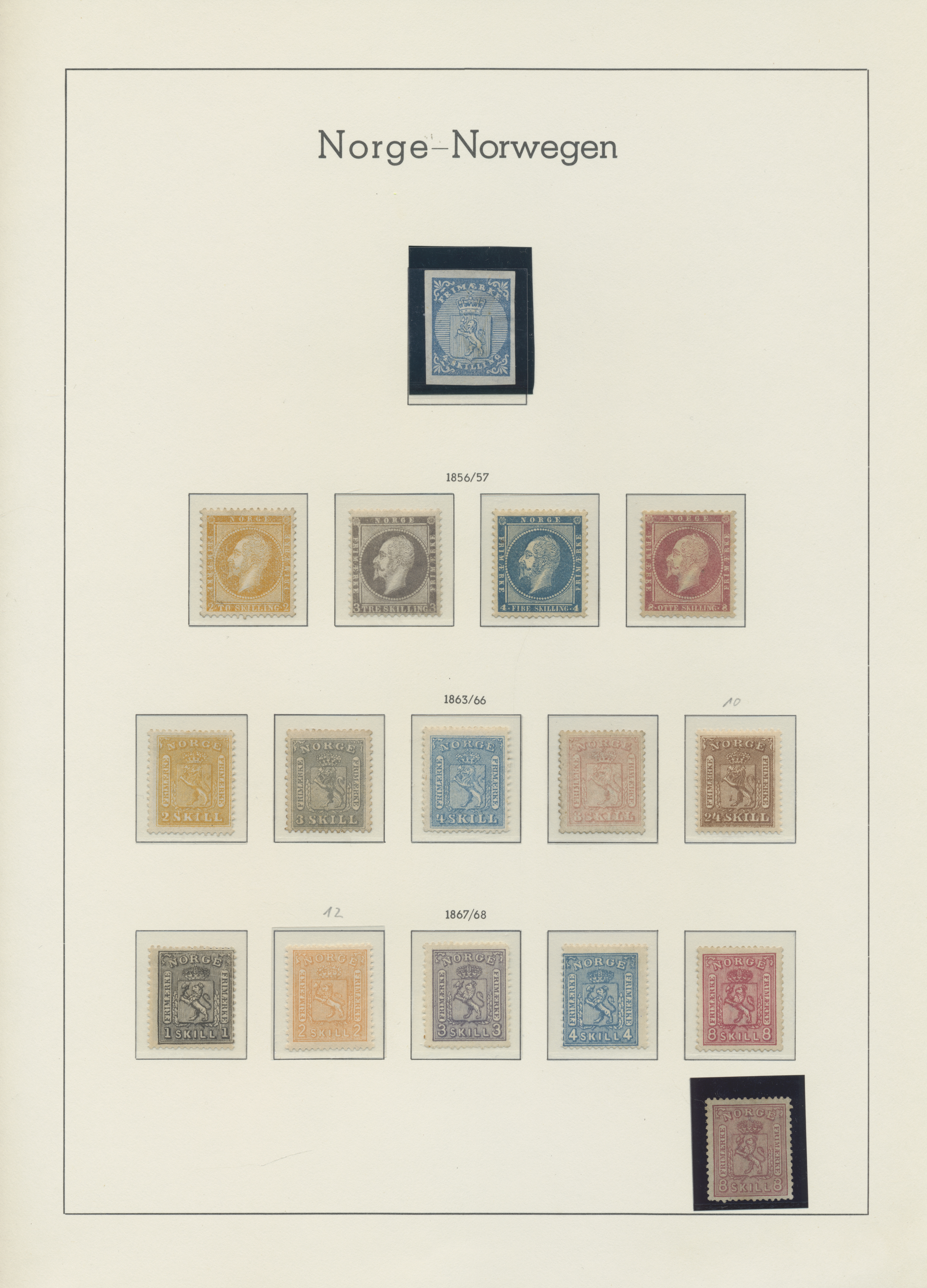 Lot 2042 - norwegen - Auction #211 Lot 2042 - norwegen - Auction #211