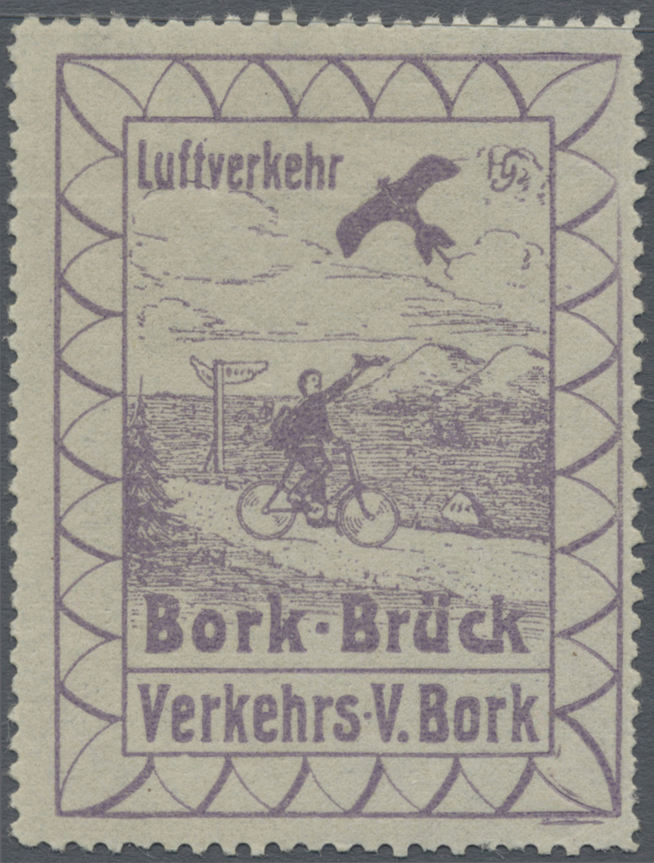 Lot 05013 - Deutsches Reich - Halbamtliche Flugmarken  -  Auktionshaus Christoph Gärtner GmbH & Co. KG 56th AUCTION - Day 3