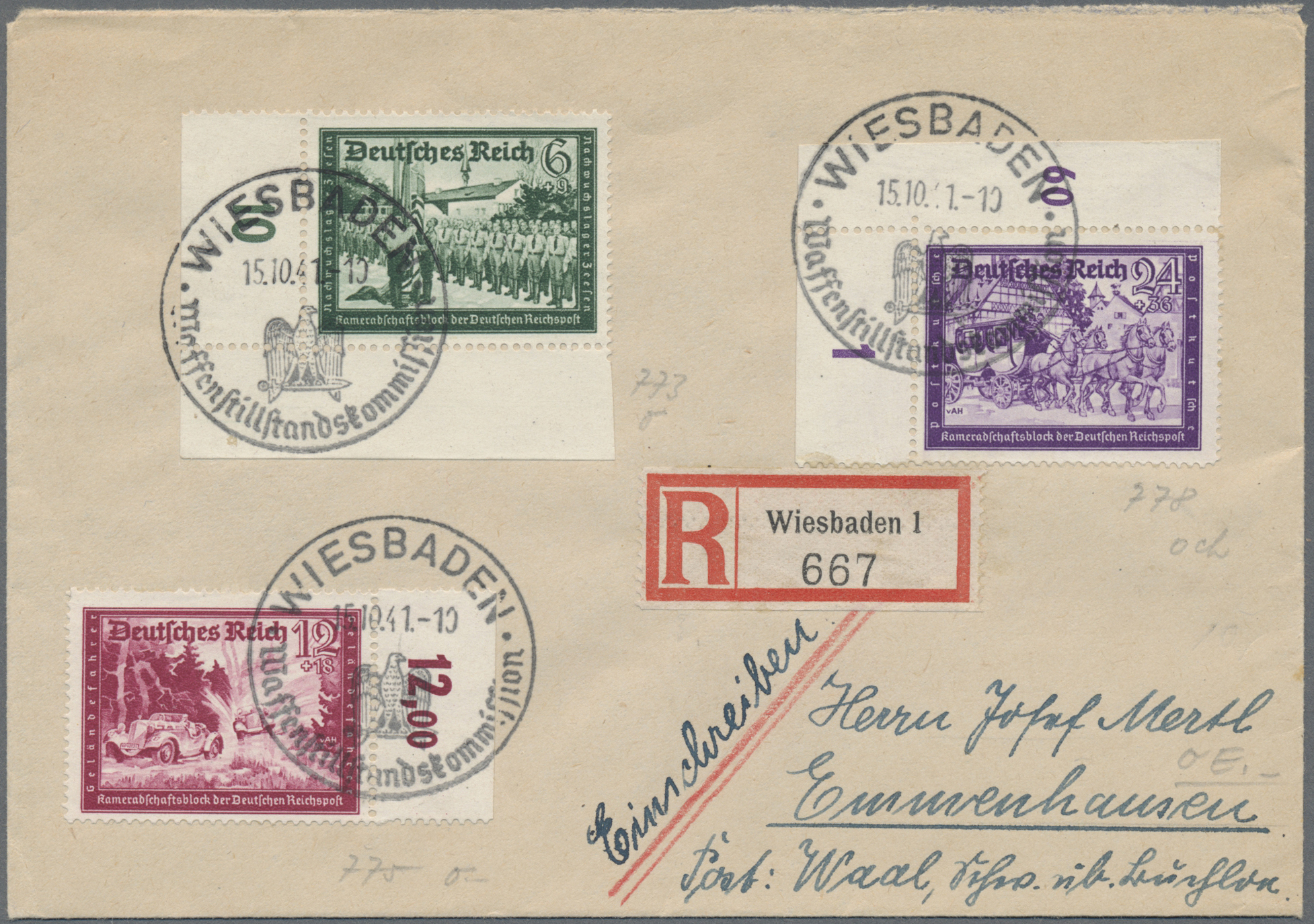 Lot 10462 - Deutsches Reich  -  Auktionshaus Christoph Gärtner GmbH & Co. KG 57th AUCTION - Day 5