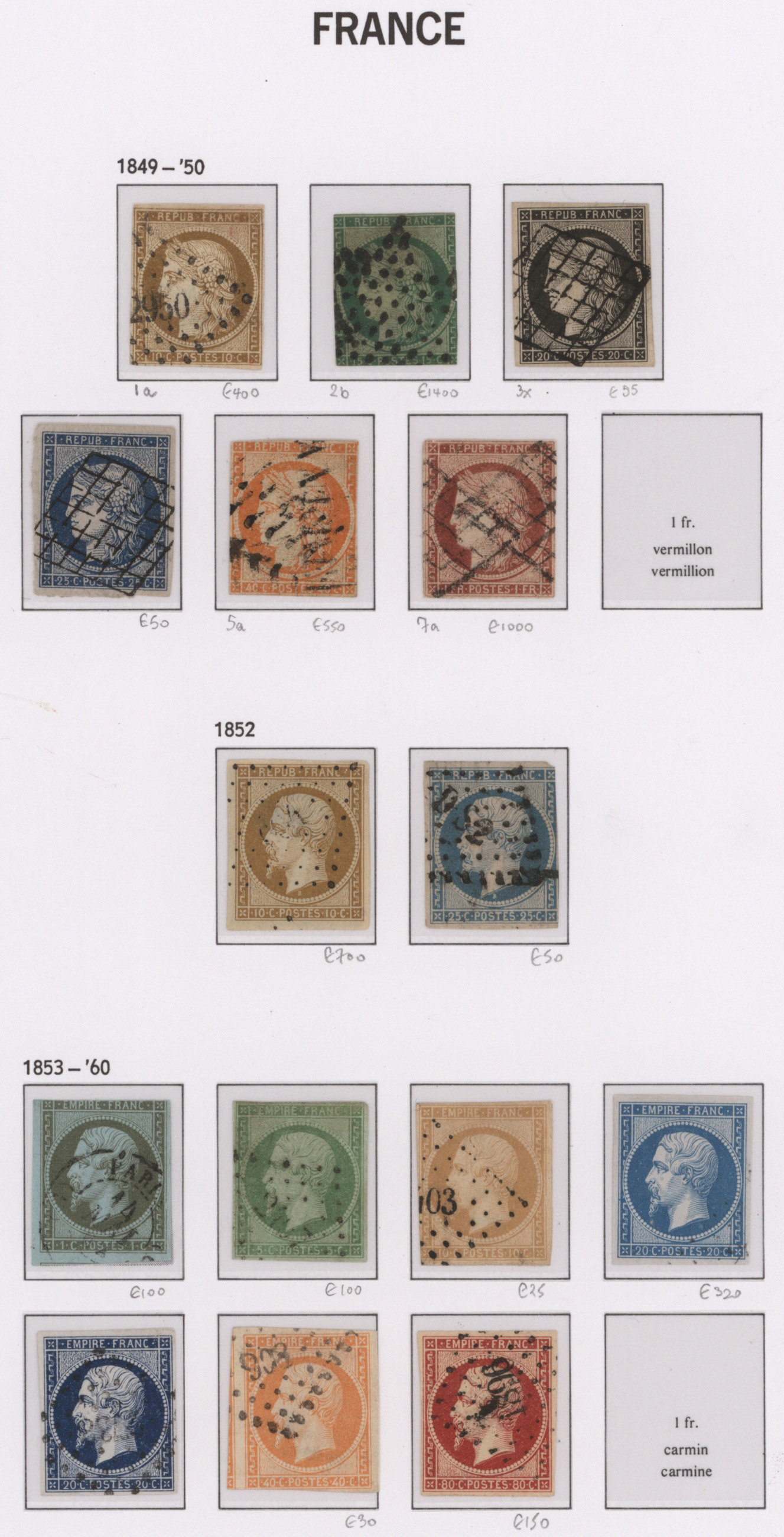 Lot 12093 - frankreich - Auktionshaus Christoph Gärtner GmbH & Co. KG 58th AUCTION - Day 4 Lot 12093 - frankreich - Auktionshaus Christoph Gärtner GmbH & Co. KG 58th AUCTION - Day 4