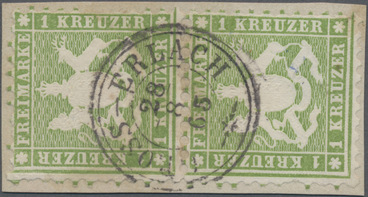 Lot 05294 - Württemberg - Dreikreisstempel  -  Auktionshaus Christoph Gärtner GmbH & Co. KG 55th AUCTION - Day 3