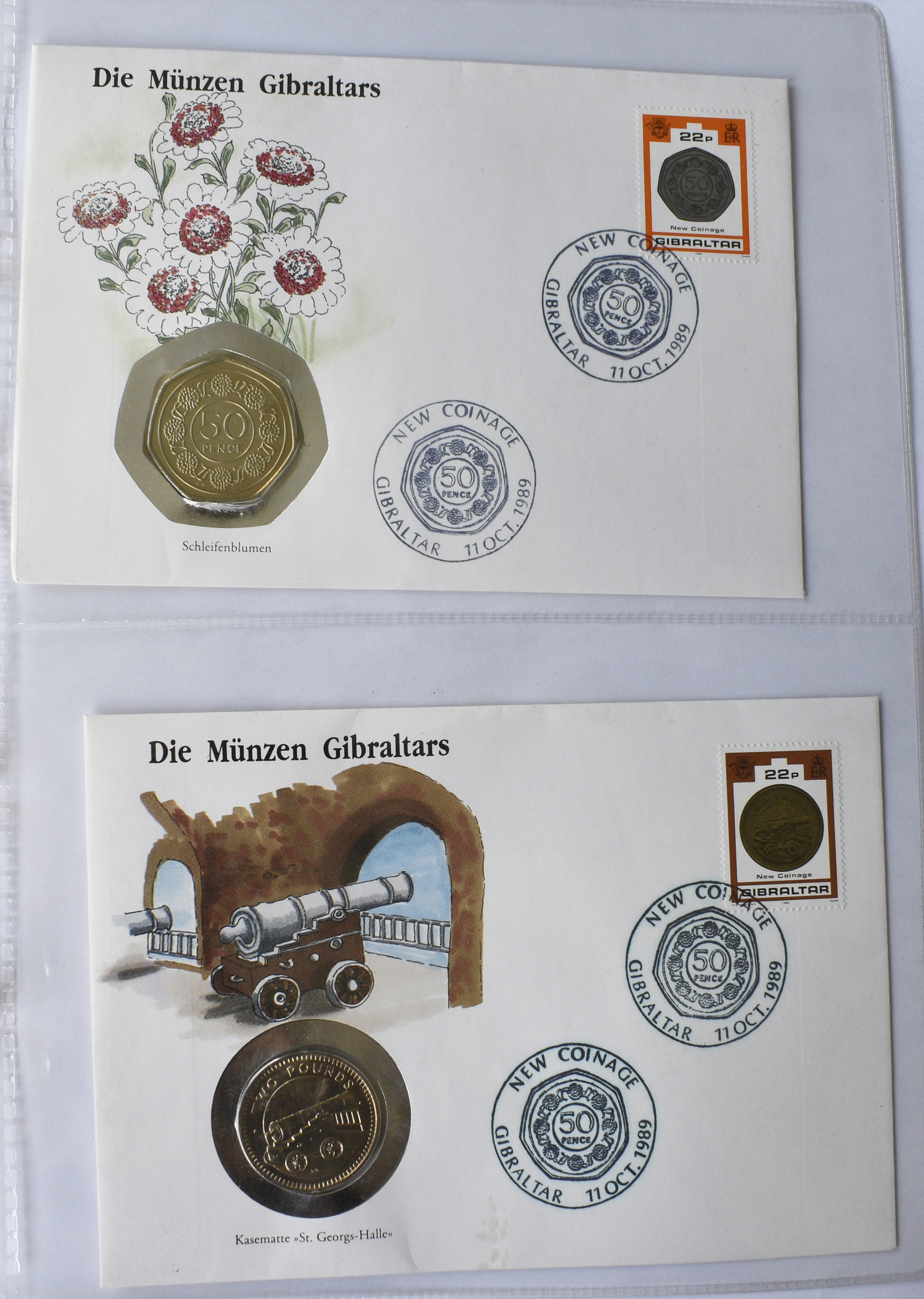 Lot 13510 - Numisbriefe, Numisblätter | Münzen - Auktionshaus Christoph Gärtner GmbH & Co. KG 53rd AUCTION - Day 6 Coins & Banknotes Lot 13510 - Numisbriefe, Numisblätter | Münzen - Auktionshaus Christoph Gärtner GmbH & Co. KG 53rd AUCTION - Day 6 Coins & Banknotes