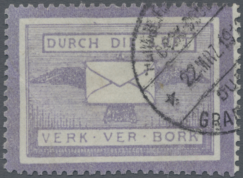 Lot 05012 - Deutsches Reich - Halbamtliche Flugmarken  -  Auktionshaus Christoph Gärtner GmbH & Co. KG 56th AUCTION - Day 3