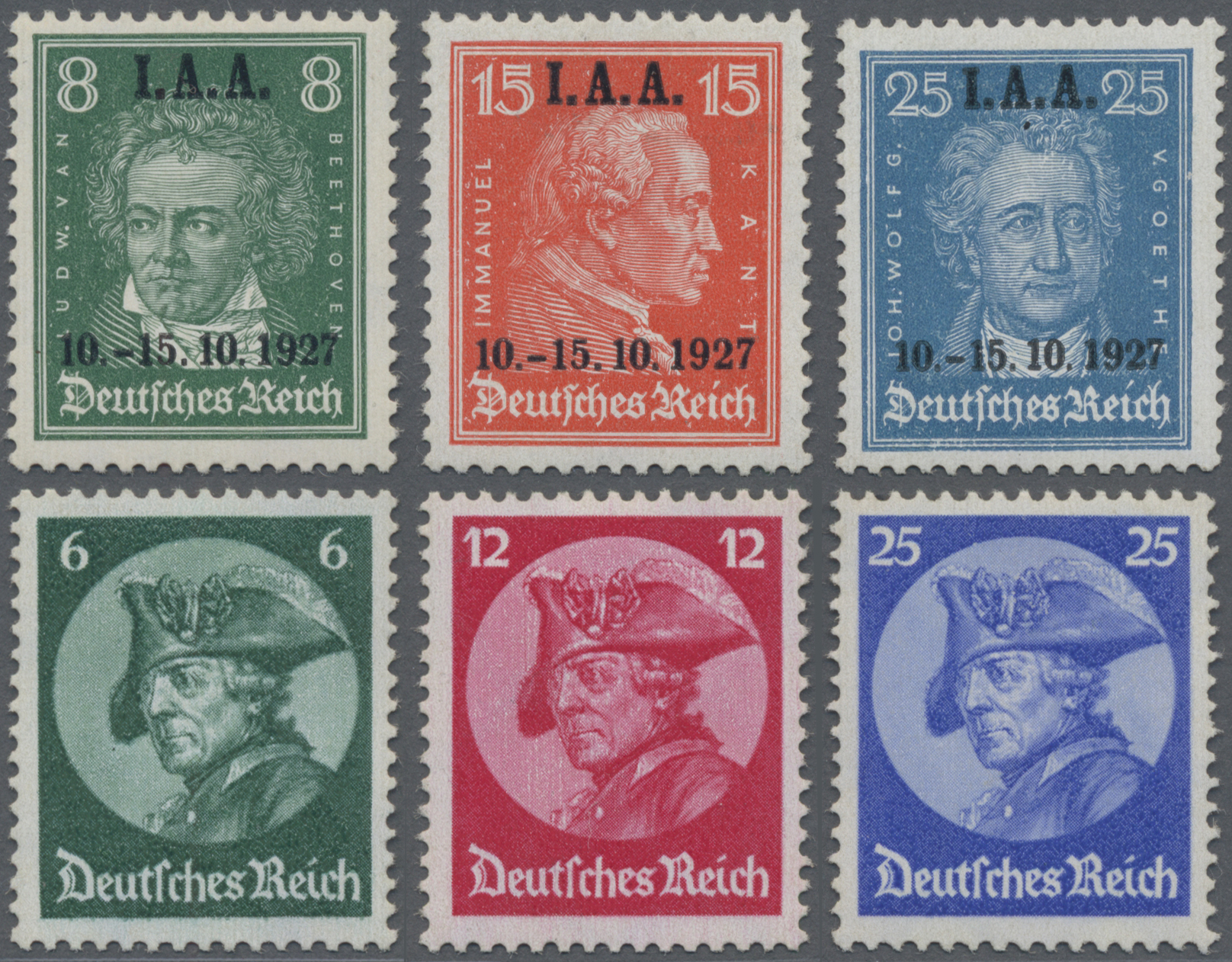 Lot 05157 - Deutsches Reich - Weimar - Auktionshaus Christoph Gärtner GmbH & Co. KG 57th AUCTION - Day 3 Lot 05157 - Deutsches Reich - Weimar - Auktionshaus Christoph Gärtner GmbH & Co. KG 57th AUCTION - Day 3