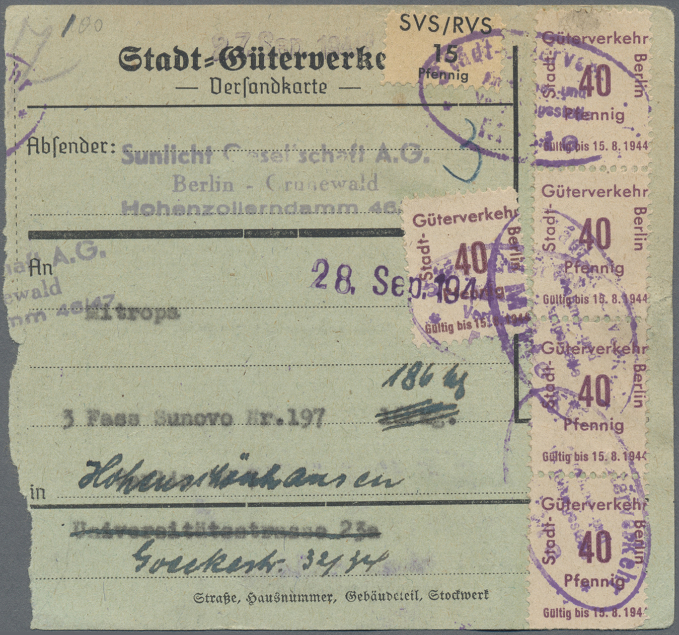 Lot 05335 - Deutsches Reich - Privatpost (Stadtpost) - Auktionshaus Christoph Gärtner GmbH & Co. KG 57th AUCTION - Day 3 Lot 05335 - Deutsches Reich - Privatpost (Stadtpost) - Auktionshaus Christoph Gärtner GmbH & Co. KG 57th AUCTION - Day 3