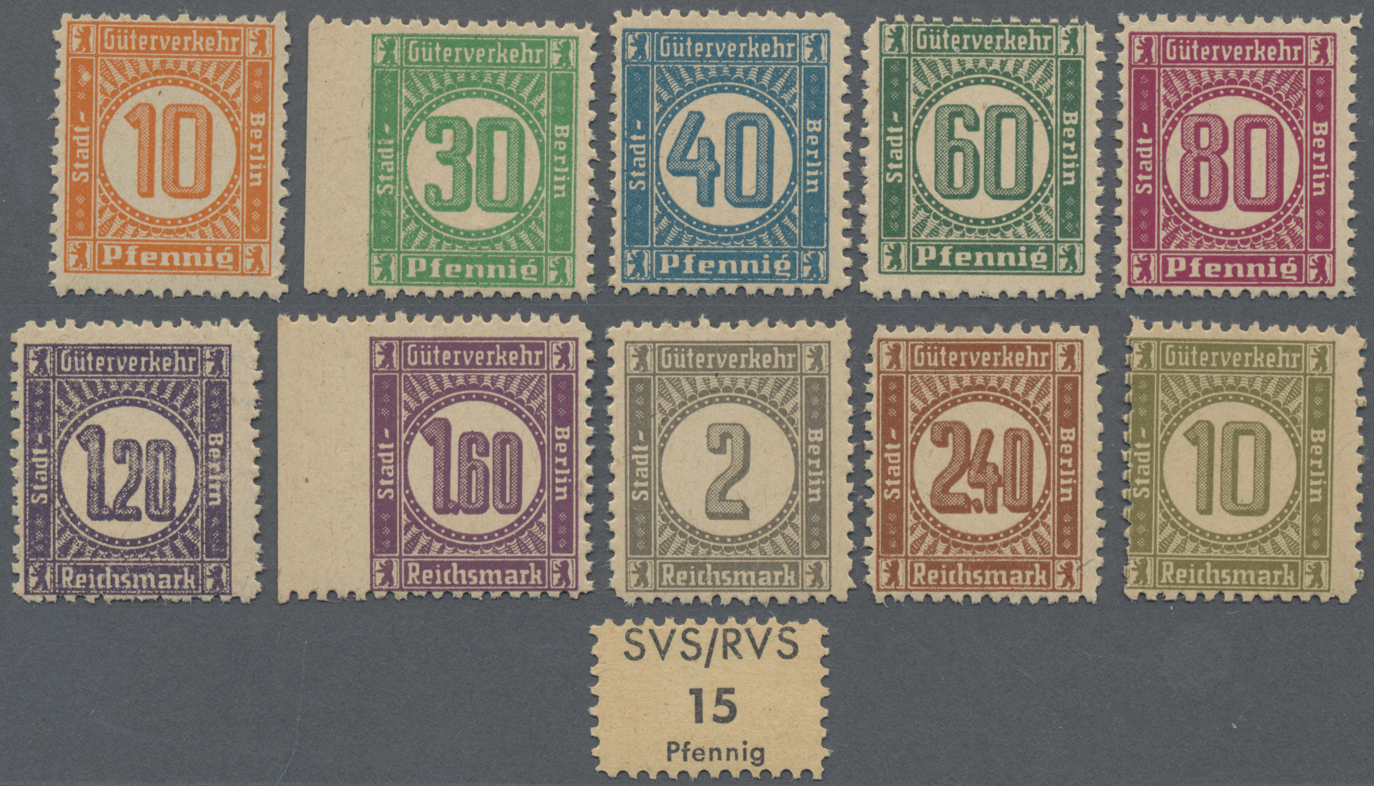 Lot 05337 - Deutsches Reich - Privatpost (Stadtpost) - Auktionshaus Christoph Gärtner GmbH & Co. KG 57th AUCTION - Day 3 Lot 05337 - Deutsches Reich - Privatpost (Stadtpost) - Auktionshaus Christoph Gärtner GmbH & Co. KG 57th AUCTION - Day 3