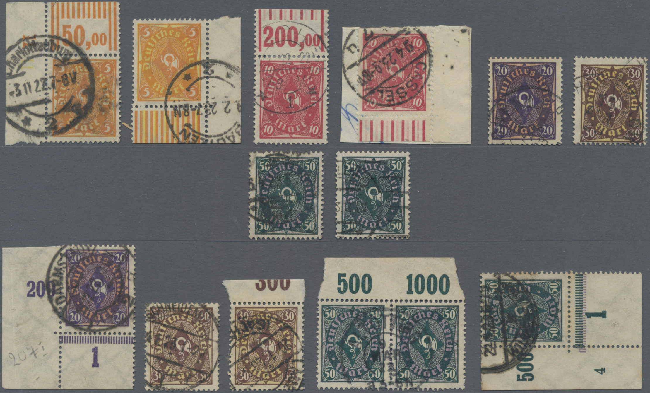 Lot 10658 - Deutsches Reich - Inflation - Auktionshaus Christoph Gärtner GmbH & Co. KG 57th AUCTION - Day 5 Lot 10658 - Deutsches Reich - Inflation - Auktionshaus Christoph Gärtner GmbH & Co. KG 57th AUCTION - Day 5