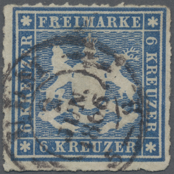 Lot 05255 - Württemberg - Marken und Briefe - Auktionshaus Christoph Gärtner GmbH & Co. KG 55th AUCTION - Day 3 Lot 05255 - Württemberg - Marken und Briefe - Auktionshaus Christoph Gärtner GmbH & Co. KG 55th AUCTION - Day 3