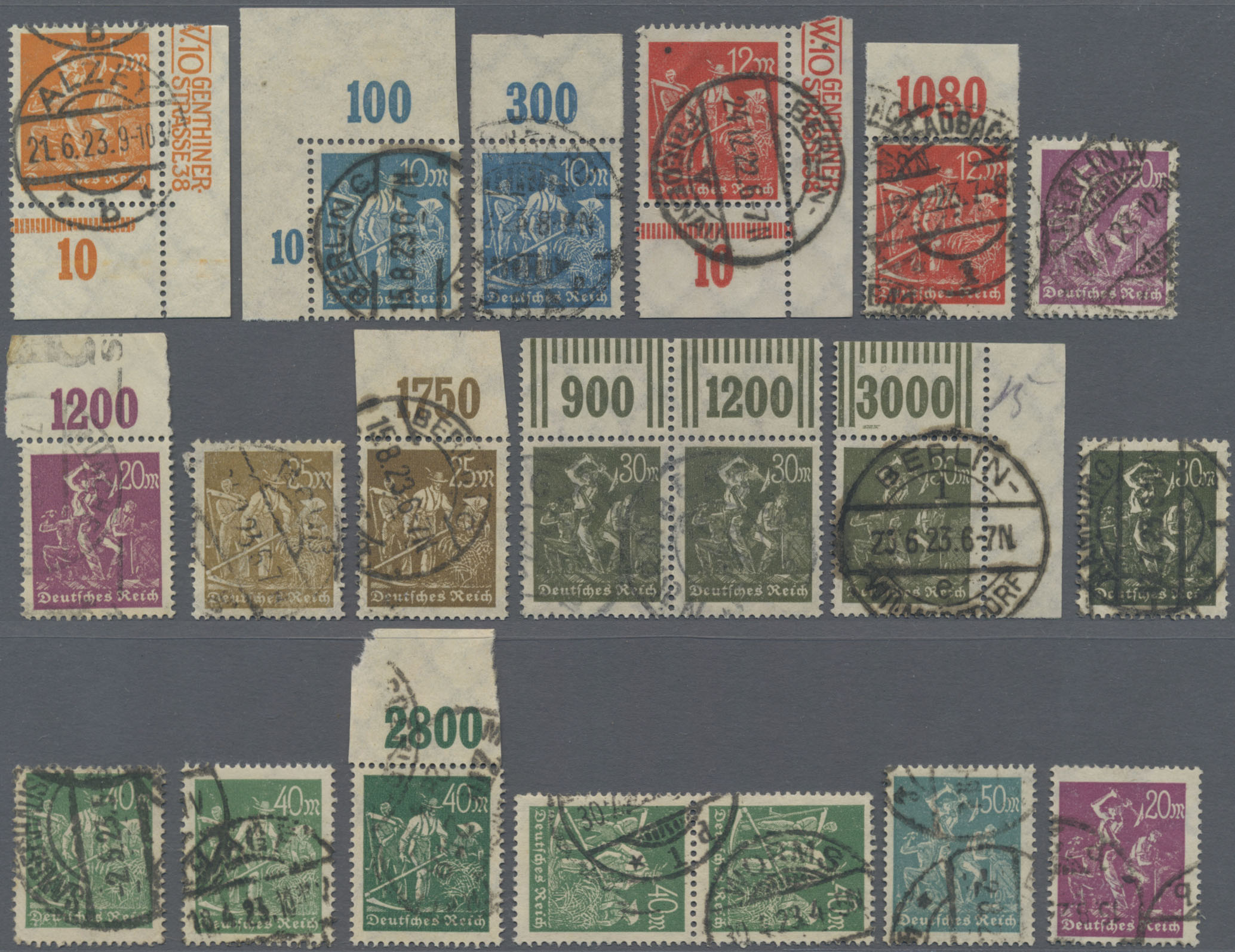 Lot 10659 - Deutsches Reich - Inflation - Auktionshaus Christoph Gärtner GmbH & Co. KG 57th AUCTION - Day 5 Lot 10659 - Deutsches Reich - Inflation - Auktionshaus Christoph Gärtner GmbH & Co. KG 57th AUCTION - Day 5