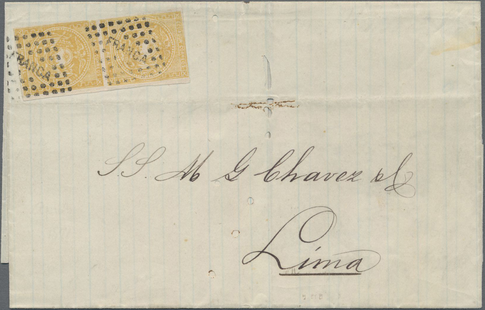 Lot 01417 - Ecuador  -  Auktionshaus Christoph Gärtner GmbH & Co. KG 53rd AUCTION - Day 2 Overseas, Europe
