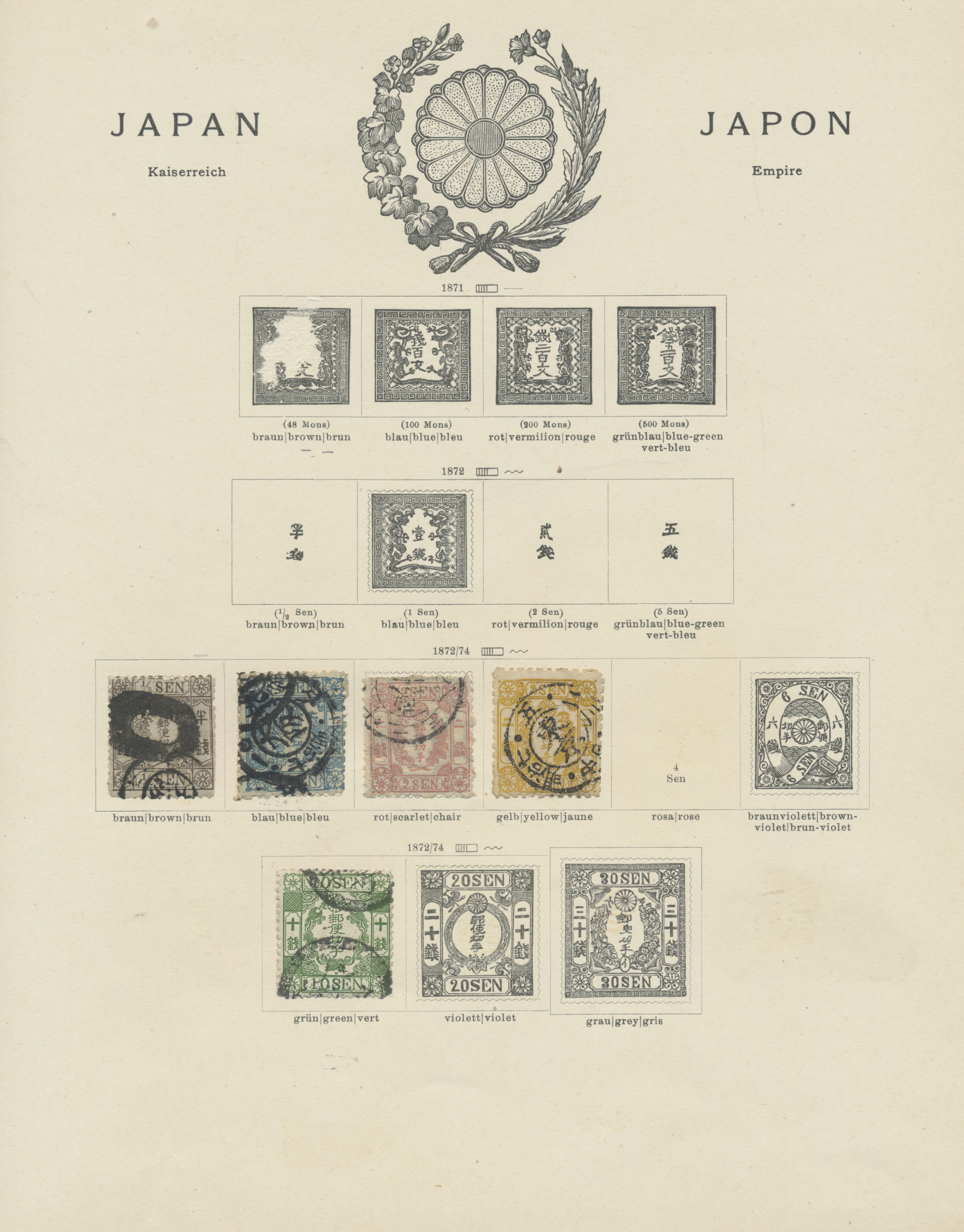 Lot 07375 - Japan - Auktionshaus Christoph Gärtner GmbH & Co. KG 57th AUCTION - Day 4 Lot 07375 - Japan - Auktionshaus Christoph Gärtner GmbH & Co. KG 57th AUCTION - Day 4