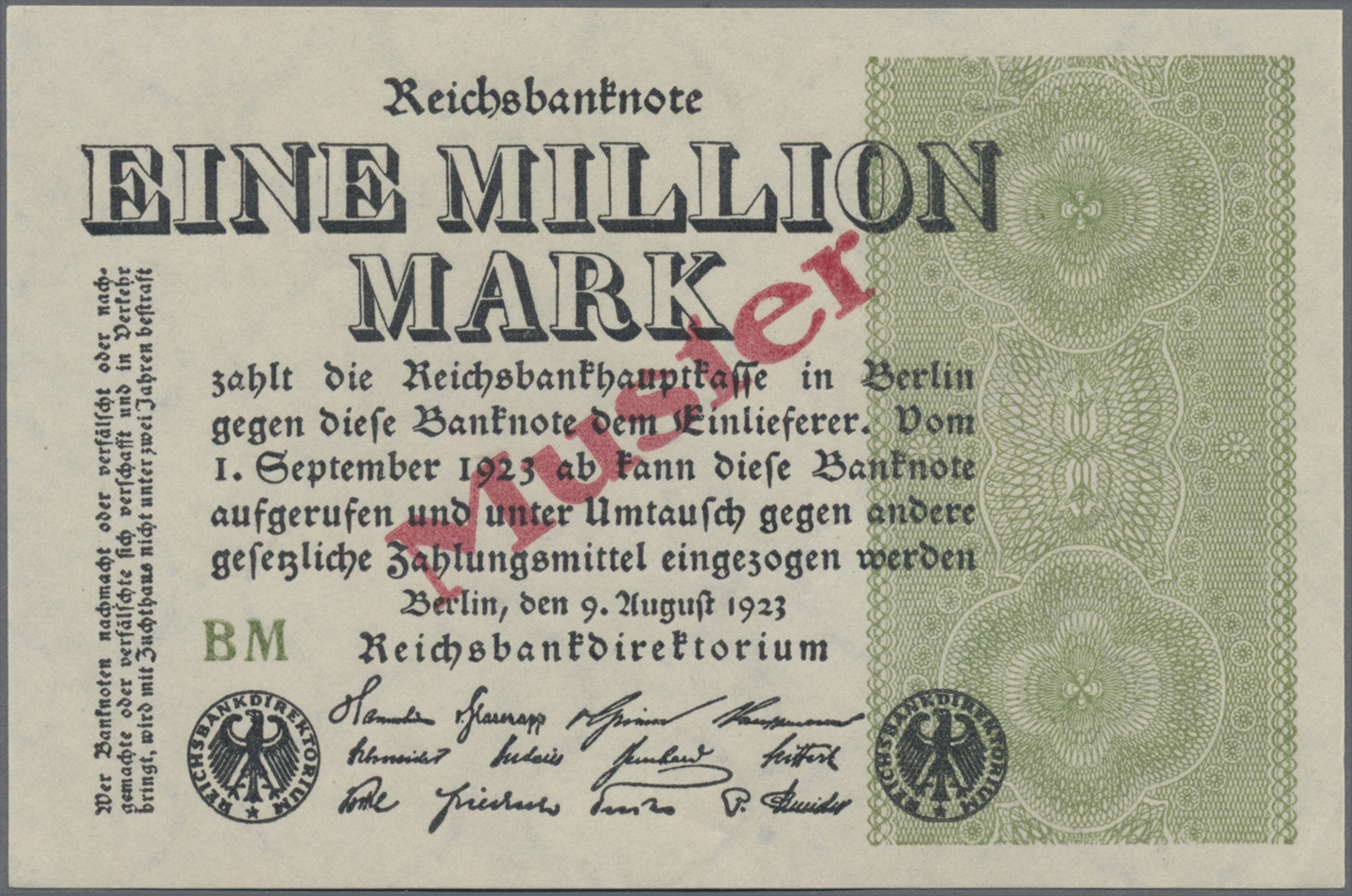 Lot 01710 - Deutschland - Deutsches Reich bis 1945 | Banknoten - Auktionshaus Christoph Gärtner GmbH & Co. KG 58th AUCTION - Day 1 Lot 01710 - Deutschland - Deutsches Reich bis 1945 | Banknoten - Auktionshaus Christoph Gärtner GmbH & Co. KG 58th AUCTION - Day 1