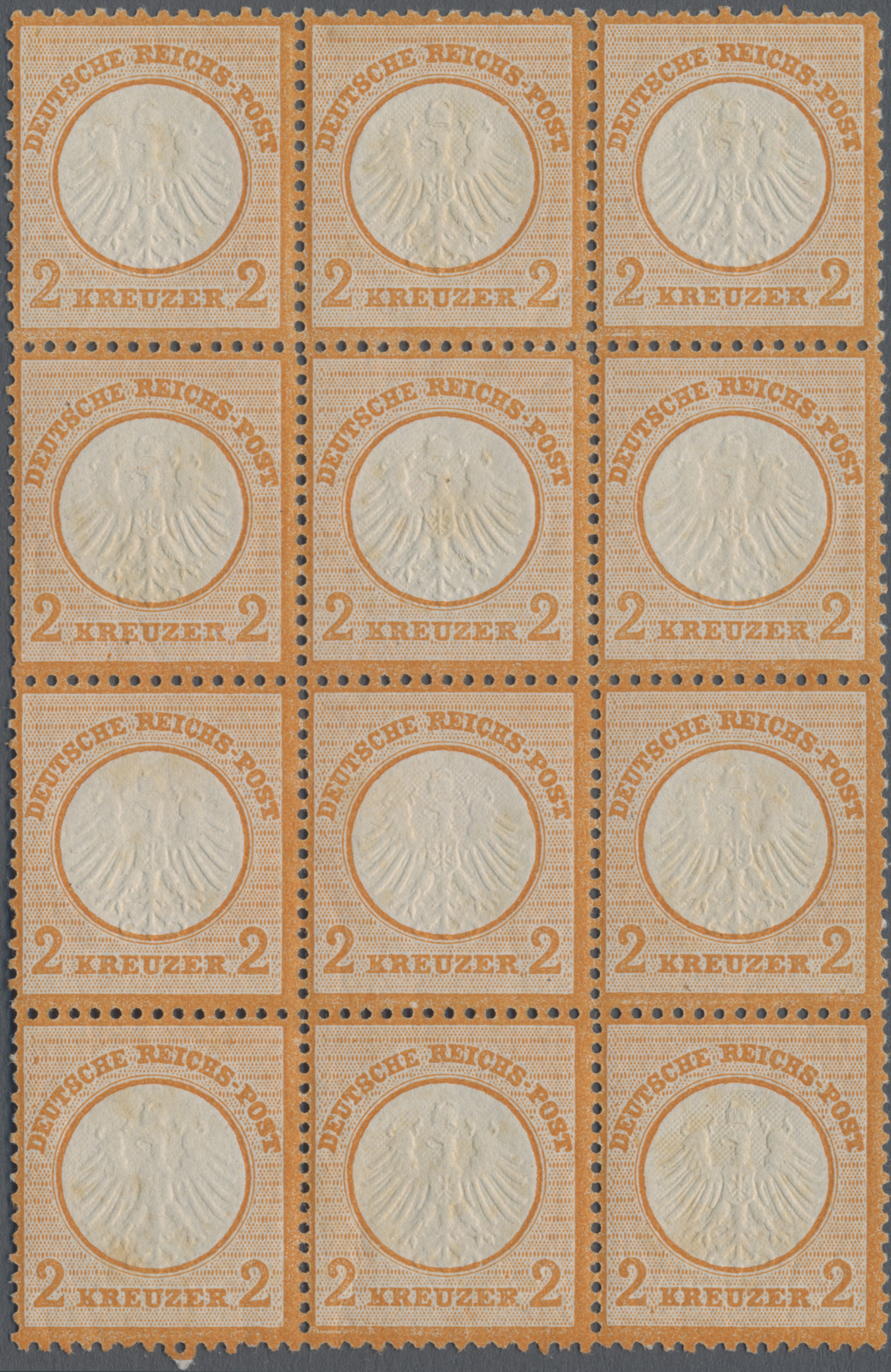 Lot 749 - Deutsches Reich - Brustschild - Auktionshaus Edgar Mohrmann & Co. Internat. Briefmarken-Auktionen GmhH Auction #211 Lot 749 - Deutsches Reich - Brustschild - Auktionshaus Edgar Mohrmann & Co. Internat. Briefmarken-Auktionen GmhH Auction #211