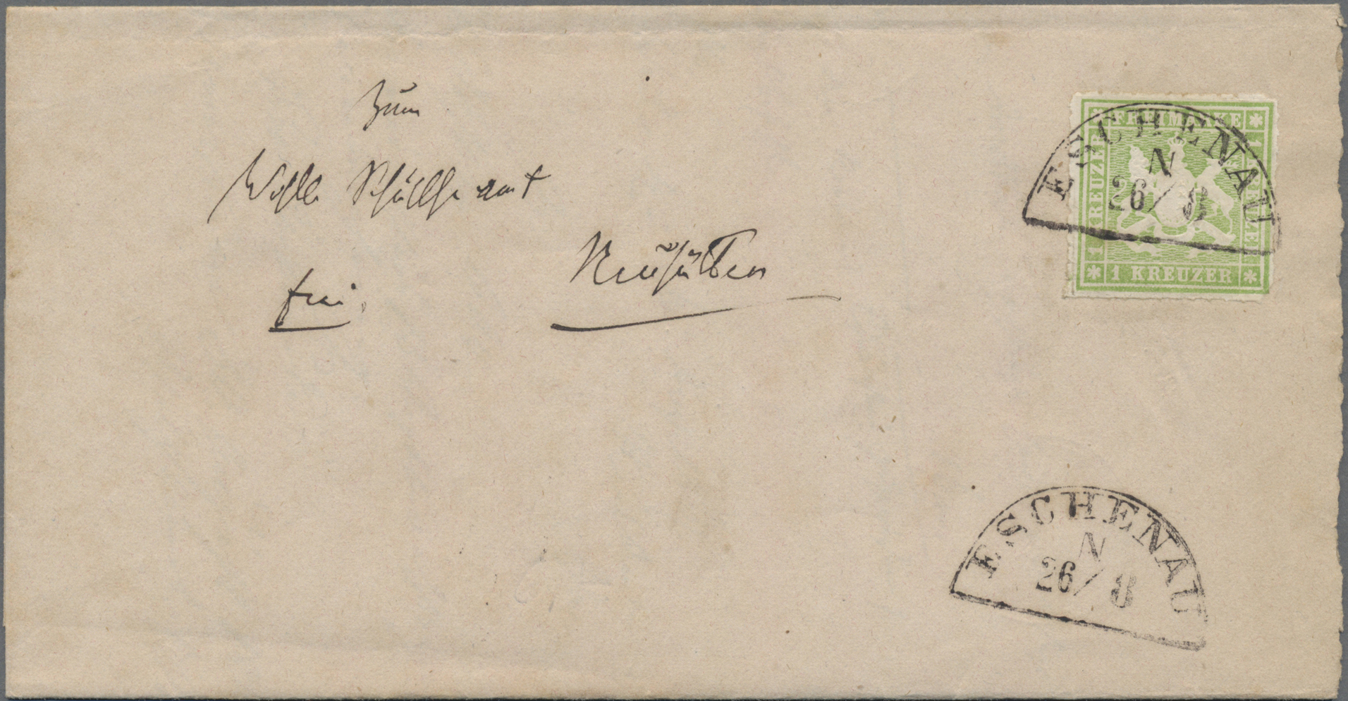 Lot 05288 - württemberg - stempel  -  Auktionshaus Christoph Gärtner GmbH & Co. KG 55th AUCTION - Day 3