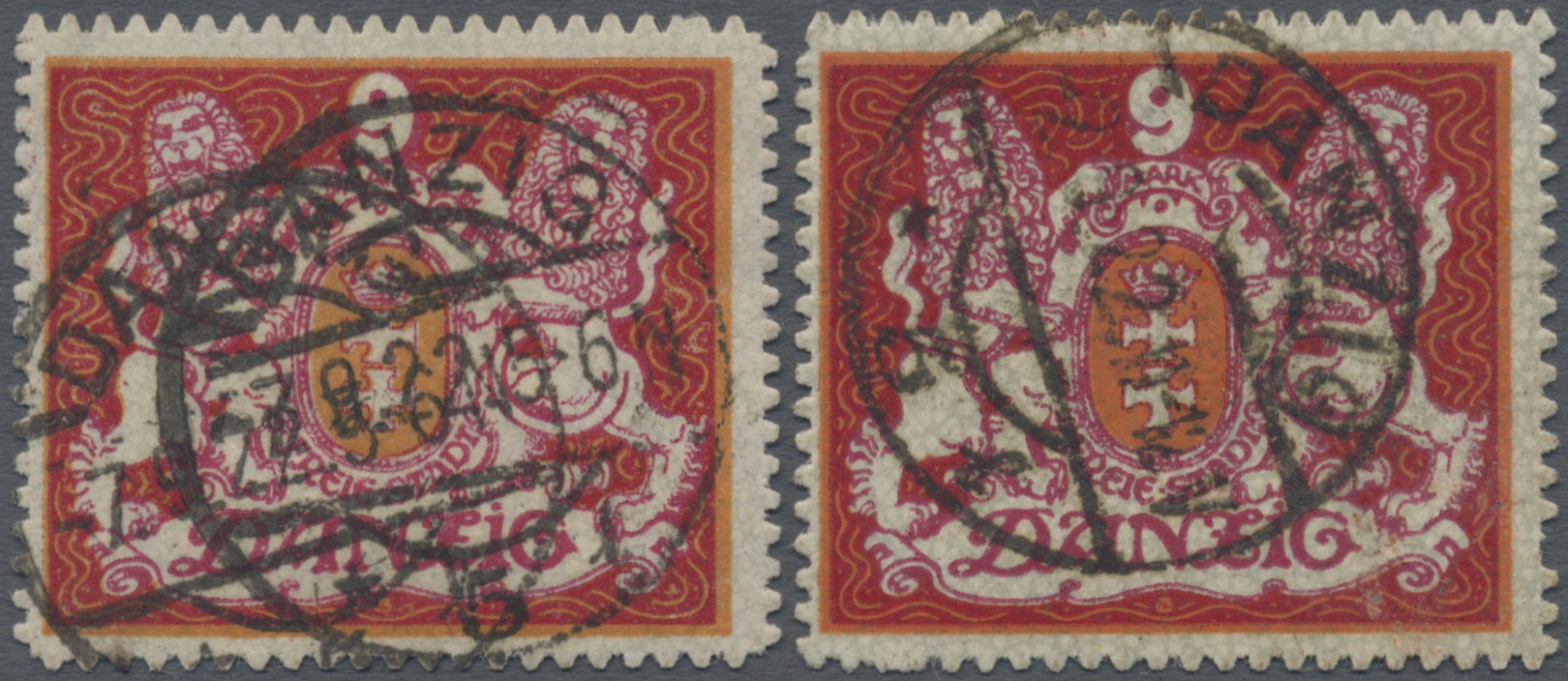 Lot 05519 - danzig - Auktionshaus Christoph Gärtner GmbH & Co. KG 56th AUCTION - Day 3 Lot 05519 - danzig - Auktionshaus Christoph Gärtner GmbH & Co. KG 56th AUCTION - Day 3