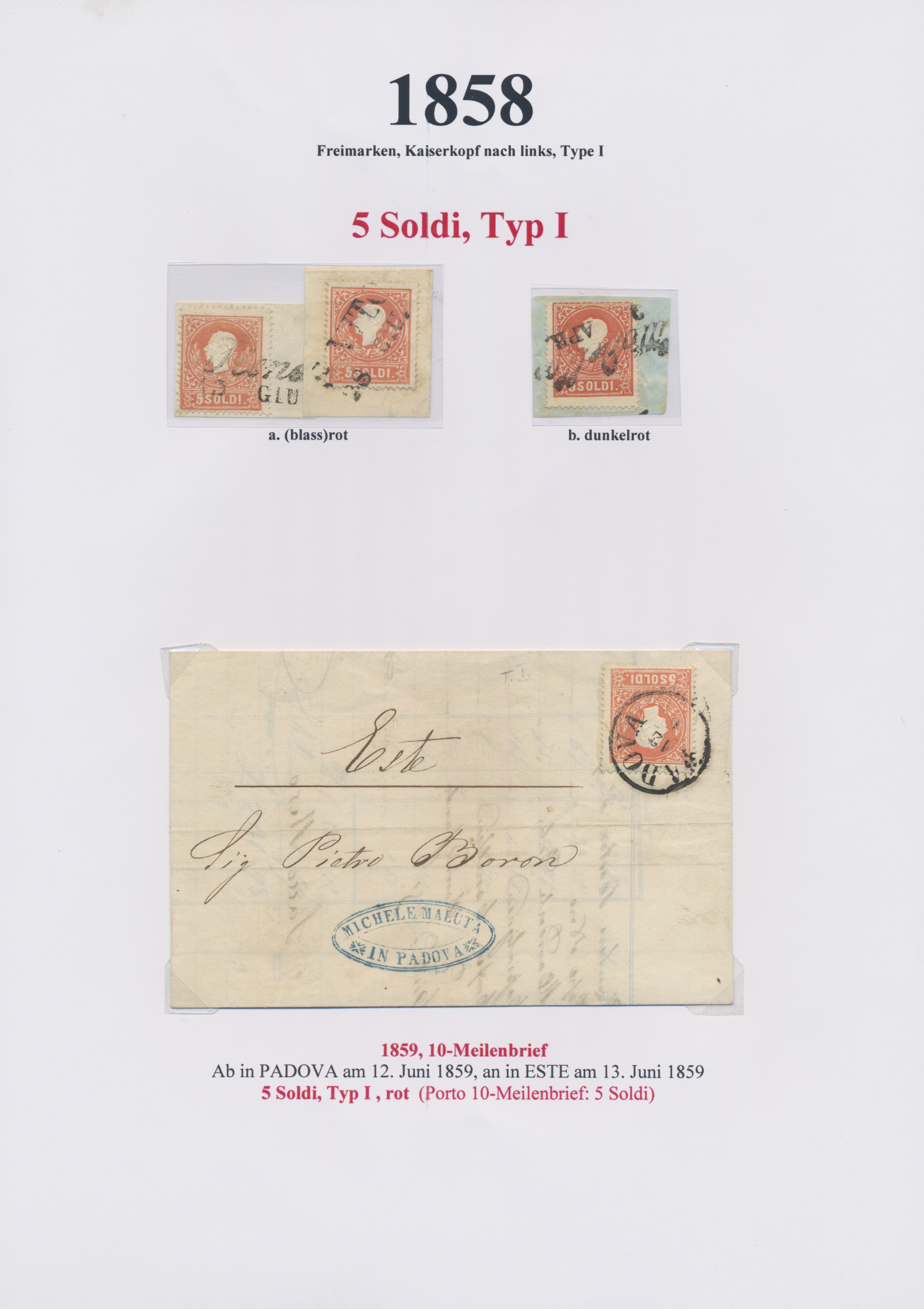 Lot 08987 - Österreich - Lombardei und Venetien - Auktionshaus Christoph Gärtner GmbH & Co. KG 57th AUCTION - Day 4 Lot 08987 - Österreich - Lombardei und Venetien - Auktionshaus Christoph Gärtner GmbH & Co. KG 57th AUCTION - Day 4