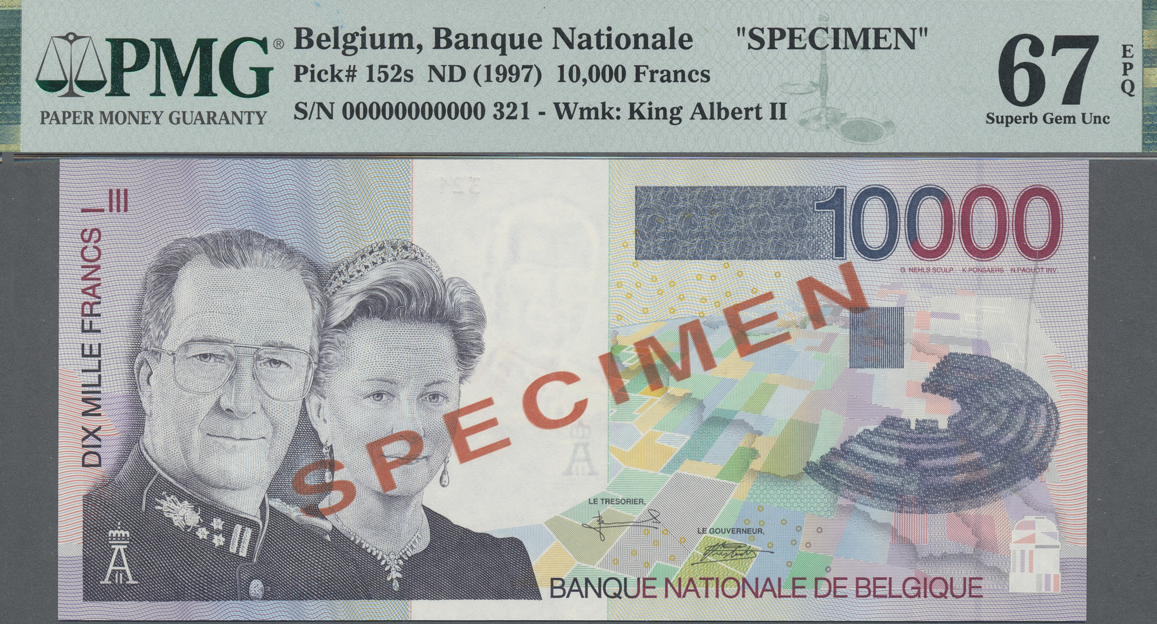 Lot 1021 - Belgium / Belgien | Banknoten - Auktionshaus Christoph Gärtner GmbH & Co. KG 58th AUCTION - Day 1 Lot 1021 - Belgium / Belgien | Banknoten - Auktionshaus Christoph Gärtner GmbH & Co. KG 58th AUCTION - Day 1