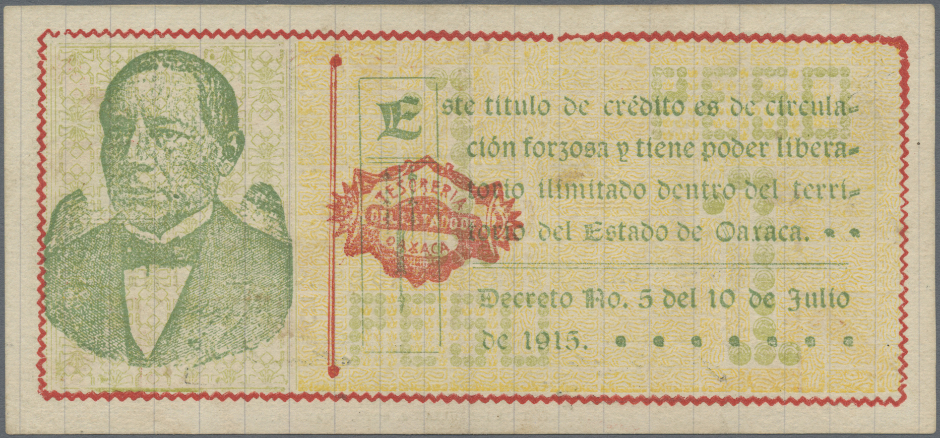 Lot 02040 - Mexico | Banknoten - Auktionshaus Christoph Gärtner GmbH & Co. KG Sale #45 Banknotes Worldwide Lot 02040 - Mexico | Banknoten - Auktionshaus Christoph Gärtner GmbH & Co. KG Sale #45 Banknotes Worldwide