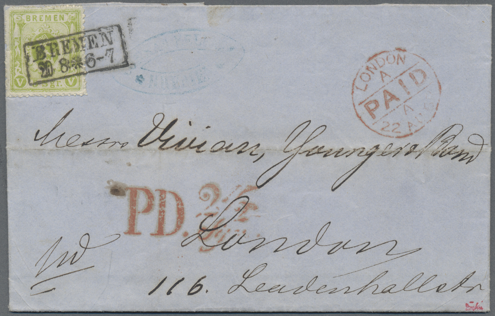 Lot 05065 - Bremen - Marken und Briefe  -  Auktionshaus Christoph Gärtner GmbH & Co. KG 55th AUCTION - Day 3