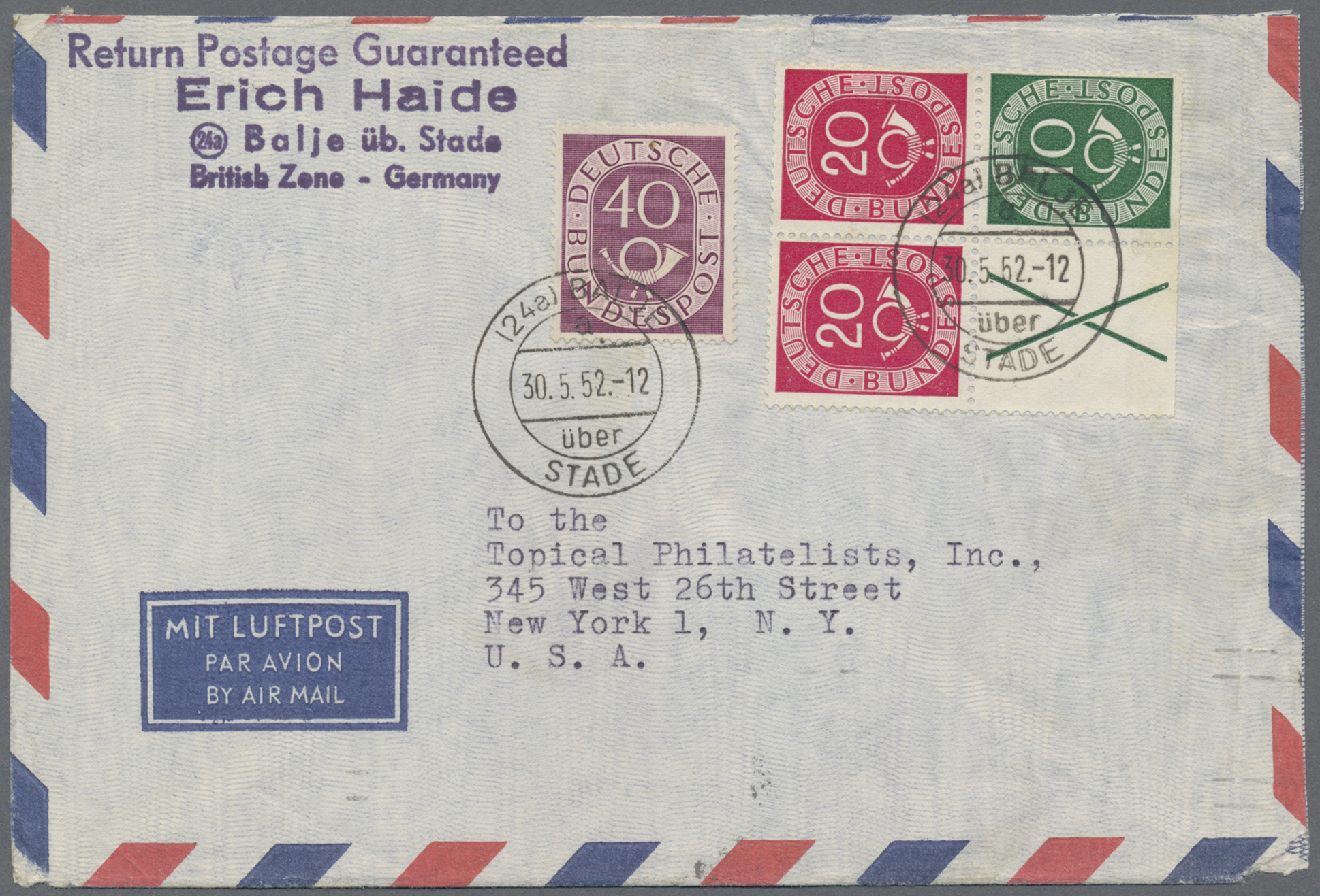 Stamp Auction Bundesrepublik Zusammendrucke 51th Auction Day 3