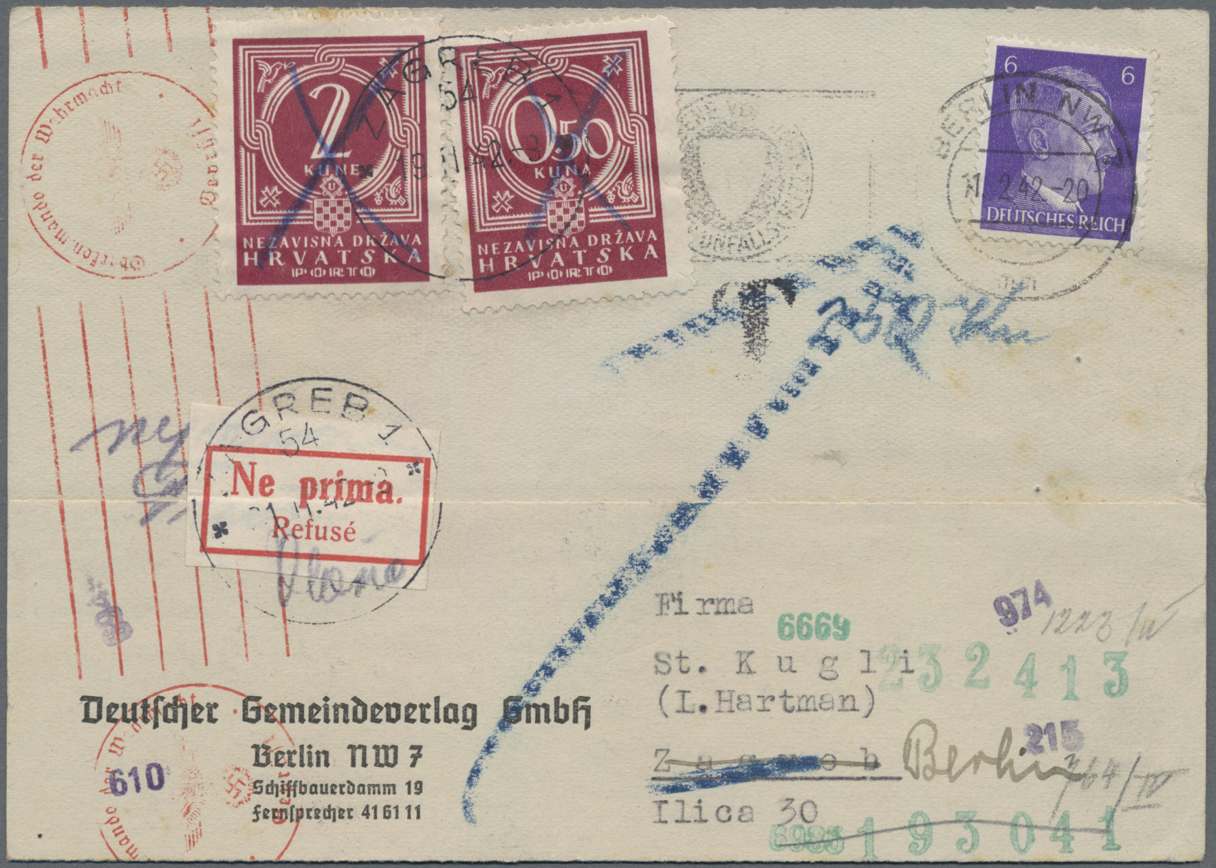 Lot 36880 - Deutsches Reich - Besonderheiten  -  Auktionshaus Christoph Gärtner GmbH & Co. KG Sale #44 Collections Germany
