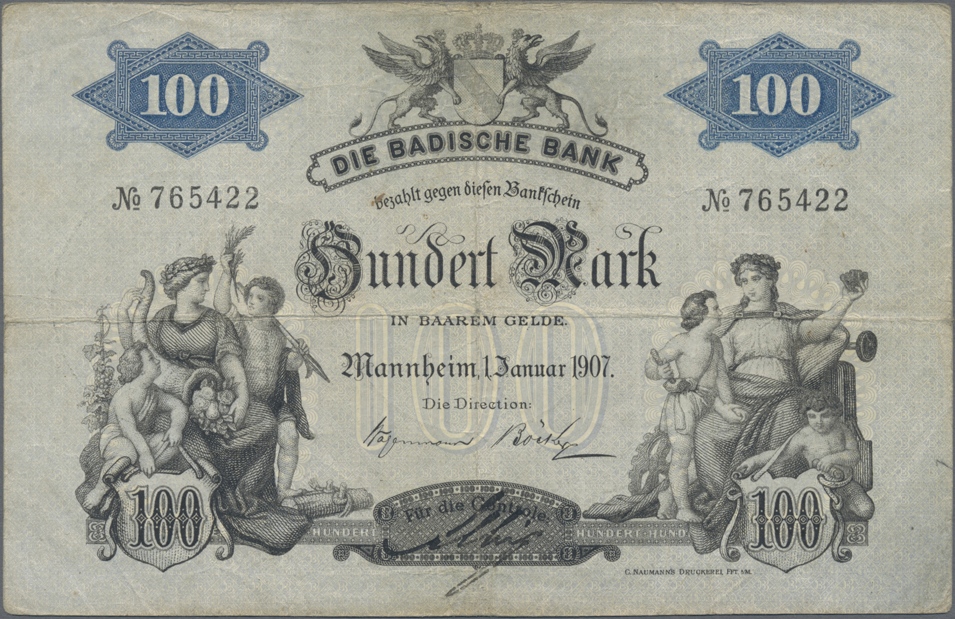 Lot 14829 - Deutschland - Sonstige | Banknoten - Auktionshaus Christoph Gärtner GmbH & Co. KG 53rd AUCTION - Day 6 Coins & Banknotes Lot 14829 - Deutschland - Sonstige | Banknoten - Auktionshaus Christoph Gärtner GmbH & Co. KG 53rd AUCTION - Day 6 Coins & Banknotes