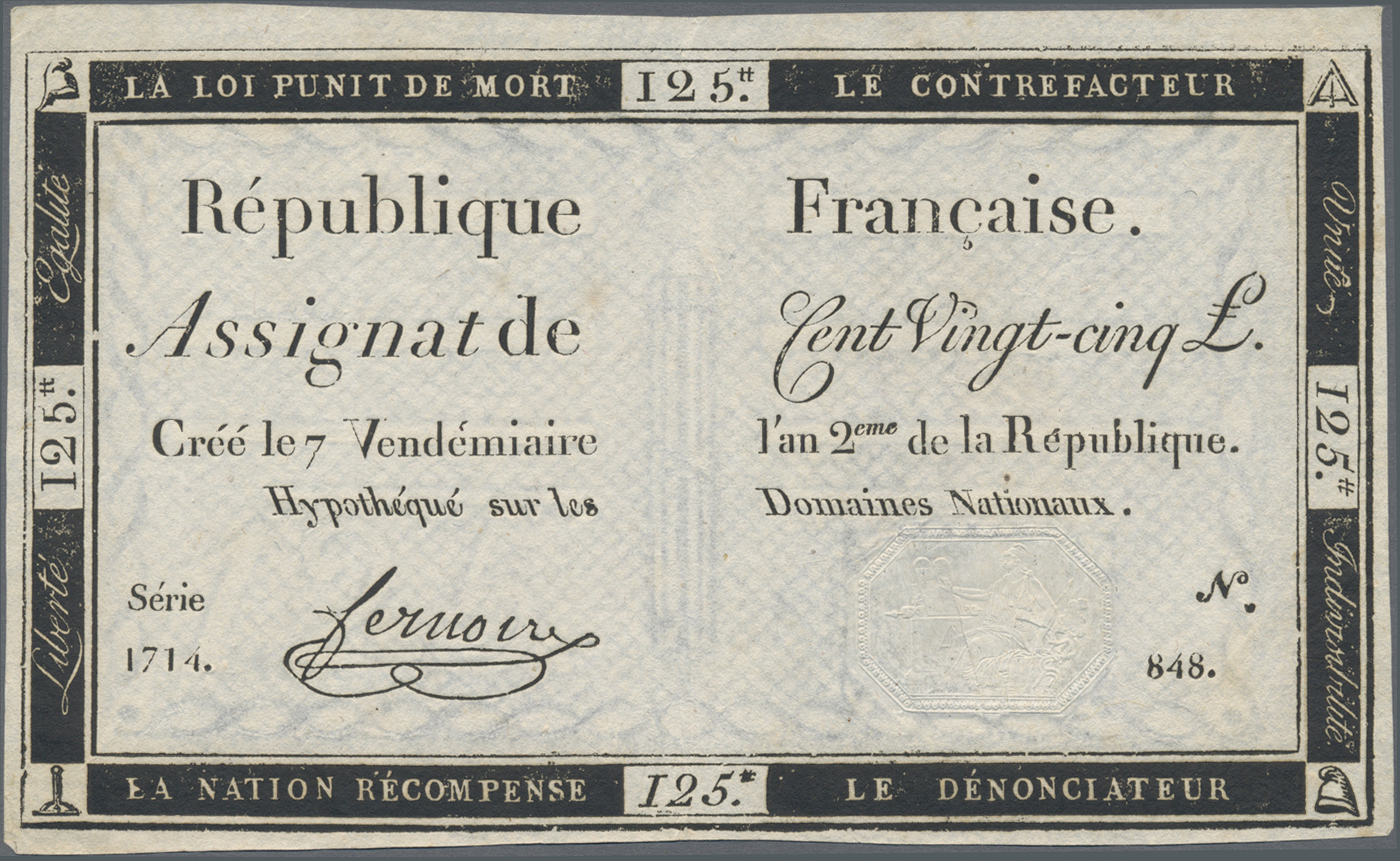Lot 14417 - France / Frankreich | Banknoten - Auktionshaus Christoph Gärtner GmbH & Co. KG 53rd AUCTION - Day 6 Coins & Banknotes Lot 14417 - France / Frankreich | Banknoten - Auktionshaus Christoph Gärtner GmbH & Co. KG 53rd AUCTION - Day 6 Coins & Banknotes