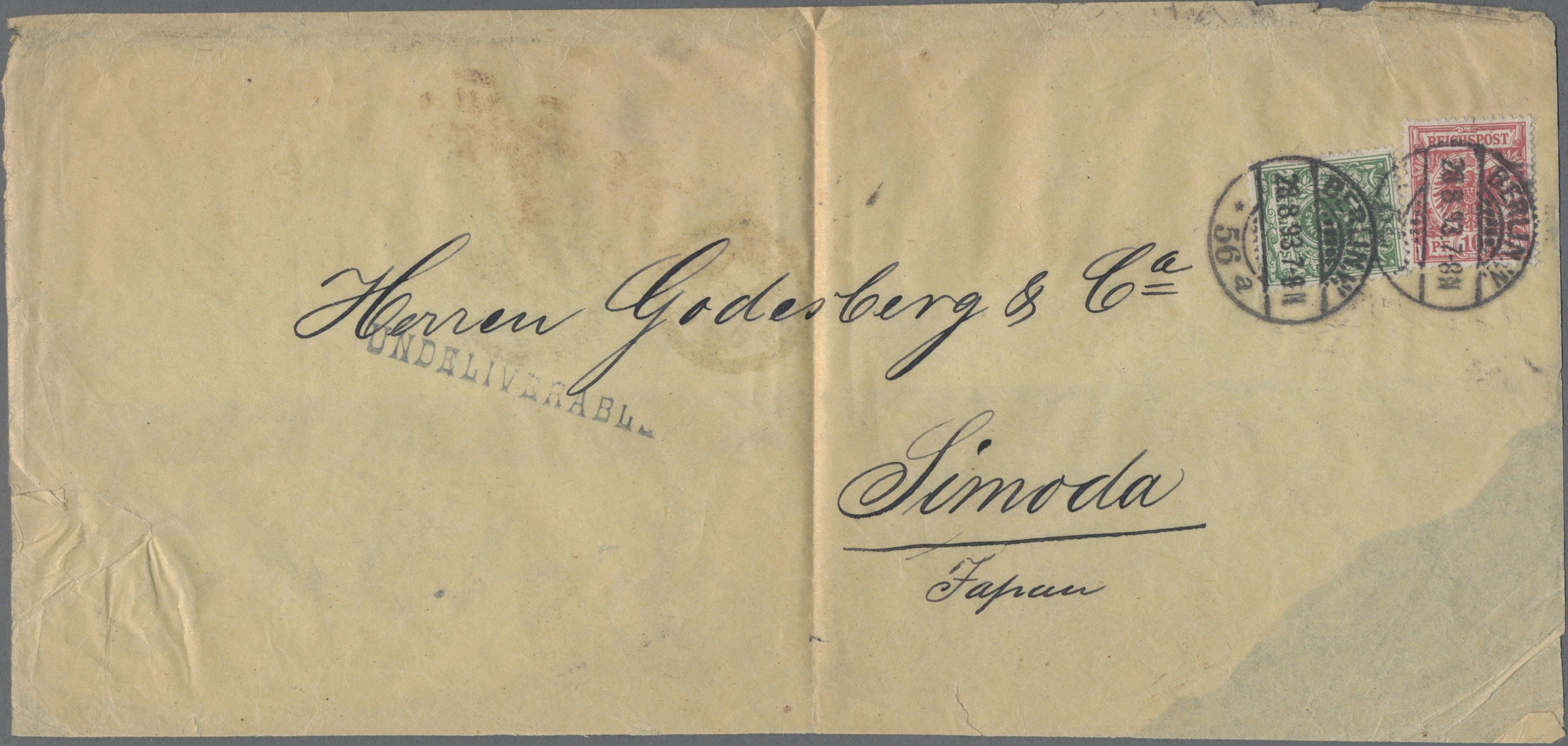 Lot 02263 - Japan - Auktionshaus Christoph Gärtner GmbH & Co. KG 55th AUCTION - Day 2 Lot 02263 - Japan - Auktionshaus Christoph Gärtner GmbH & Co. KG 55th AUCTION - Day 2