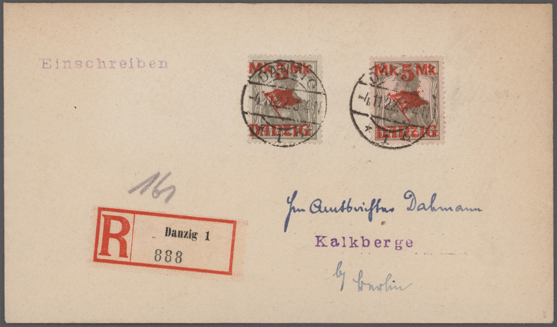 Lot 14529 - danzig  -  Auktionshaus Christoph Gärtner GmbH & Co. KG 58th AUCTION - Day 5