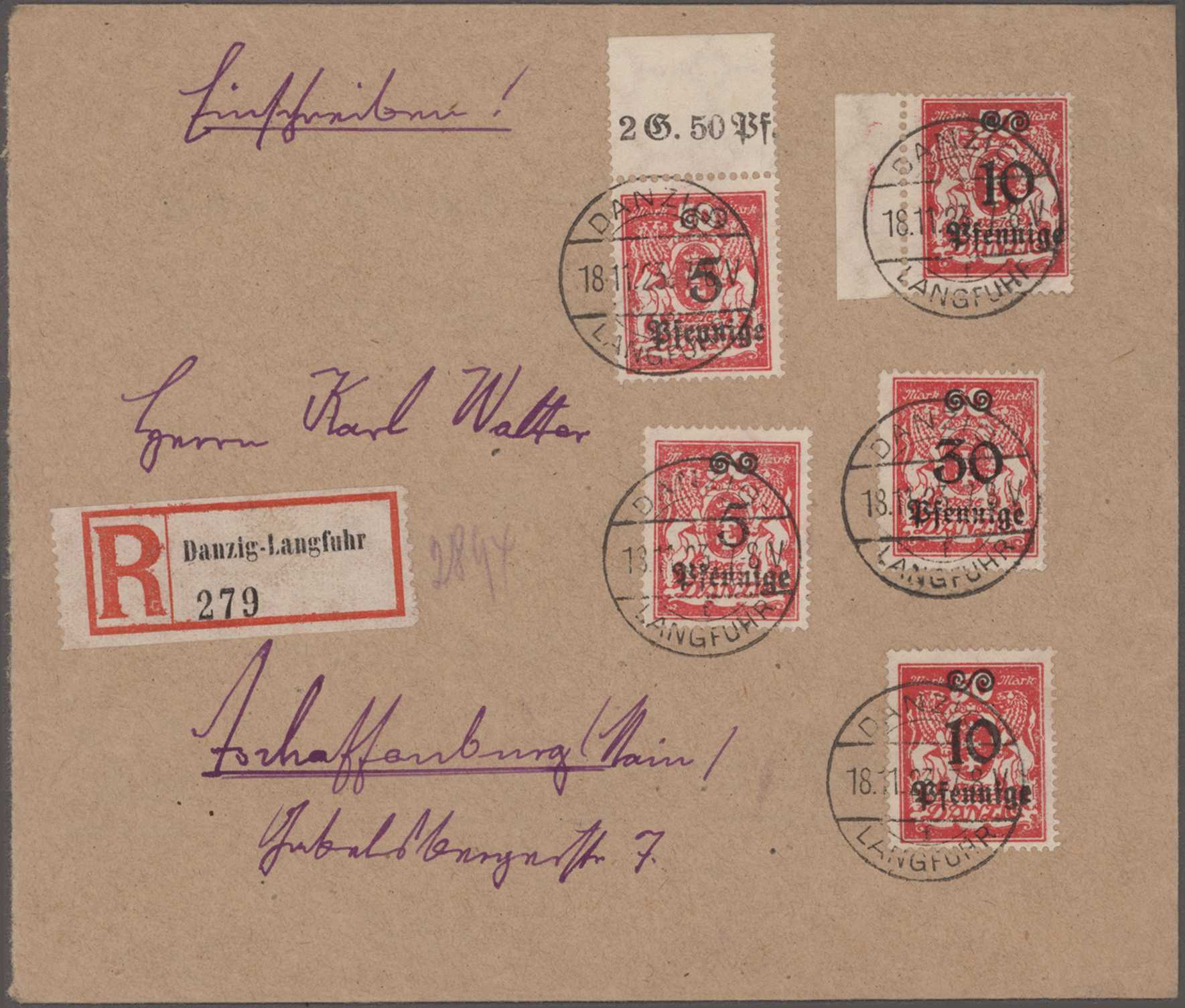 Lot 14543 - danzig  -  Auktionshaus Christoph Gärtner GmbH & Co. KG 58th AUCTION - Day 5