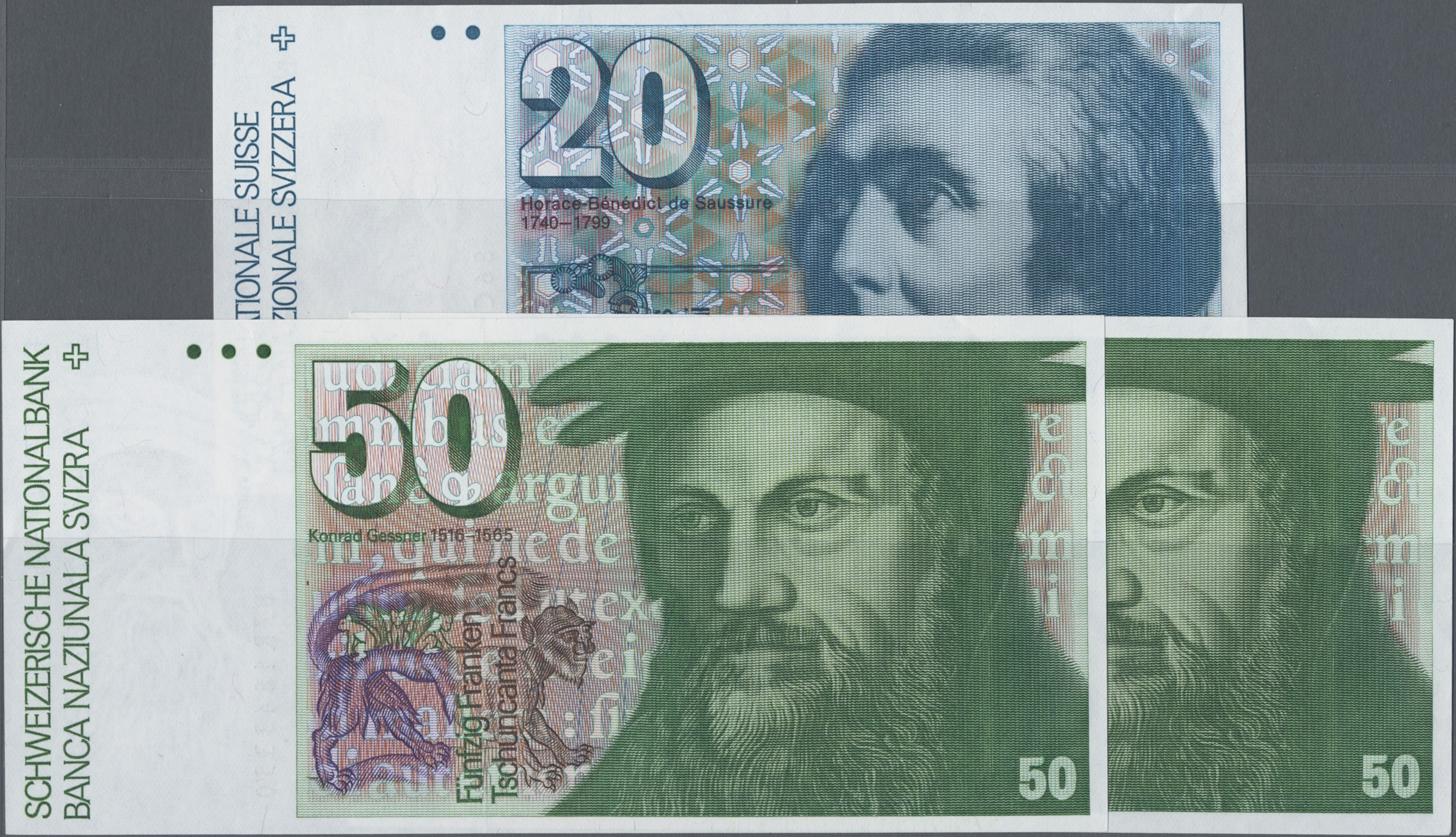 Lot 14314 - Switzerland / Schweiz | Banknoten  -  Auktionshaus Christoph Gärtner GmbH & Co. KG 53rd AUCTION - Day 6 Coins & Banknotes