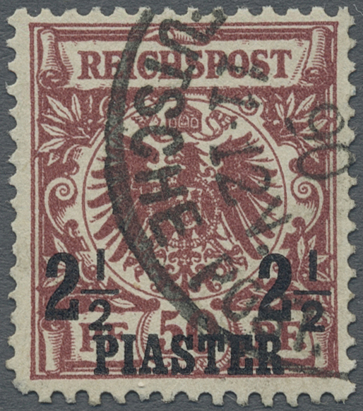 Lot 1233 - Deutsche Post in der T√ºrkei  -   Auction #211
